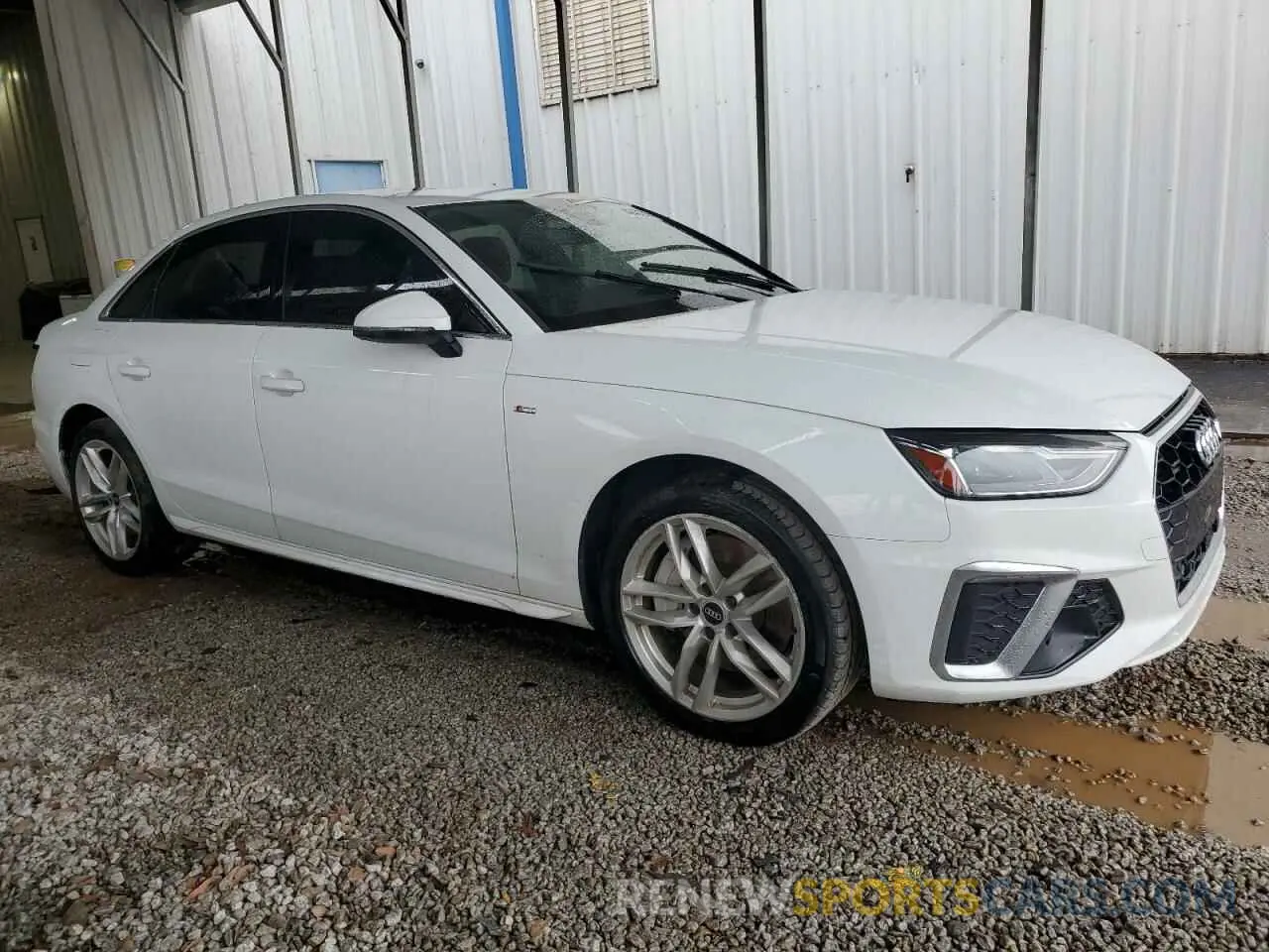 4 Фотография поврежденного автомобиля WAUDAAF41MA061966 AUDI A4 2021
