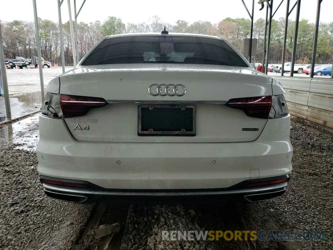 6 Фотография поврежденного автомобиля WAUDAAF41MA061966 AUDI A4 2021