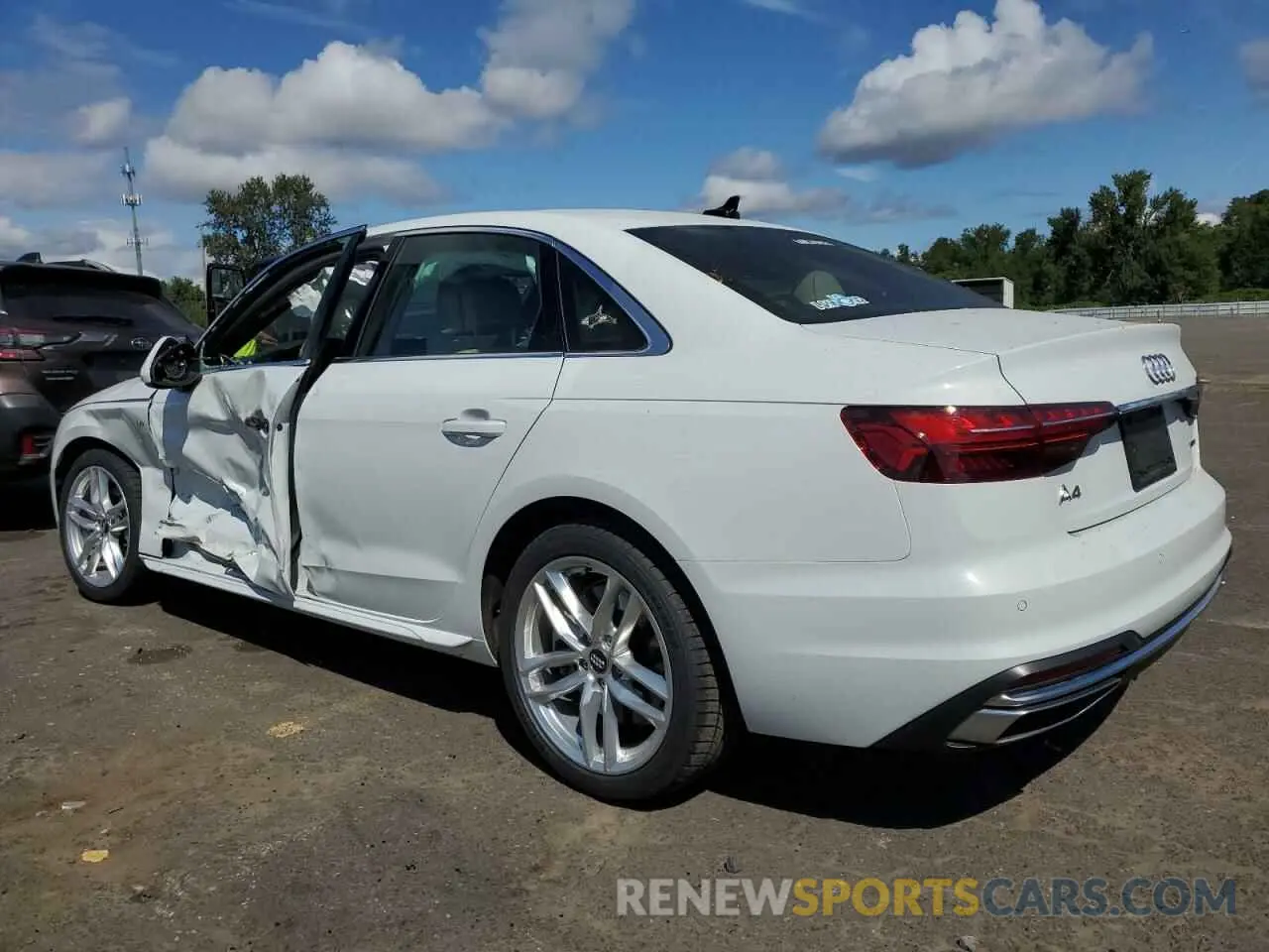 2 Photograph of a damaged car WAUDAAF41MN006085 AUDI A4 2021