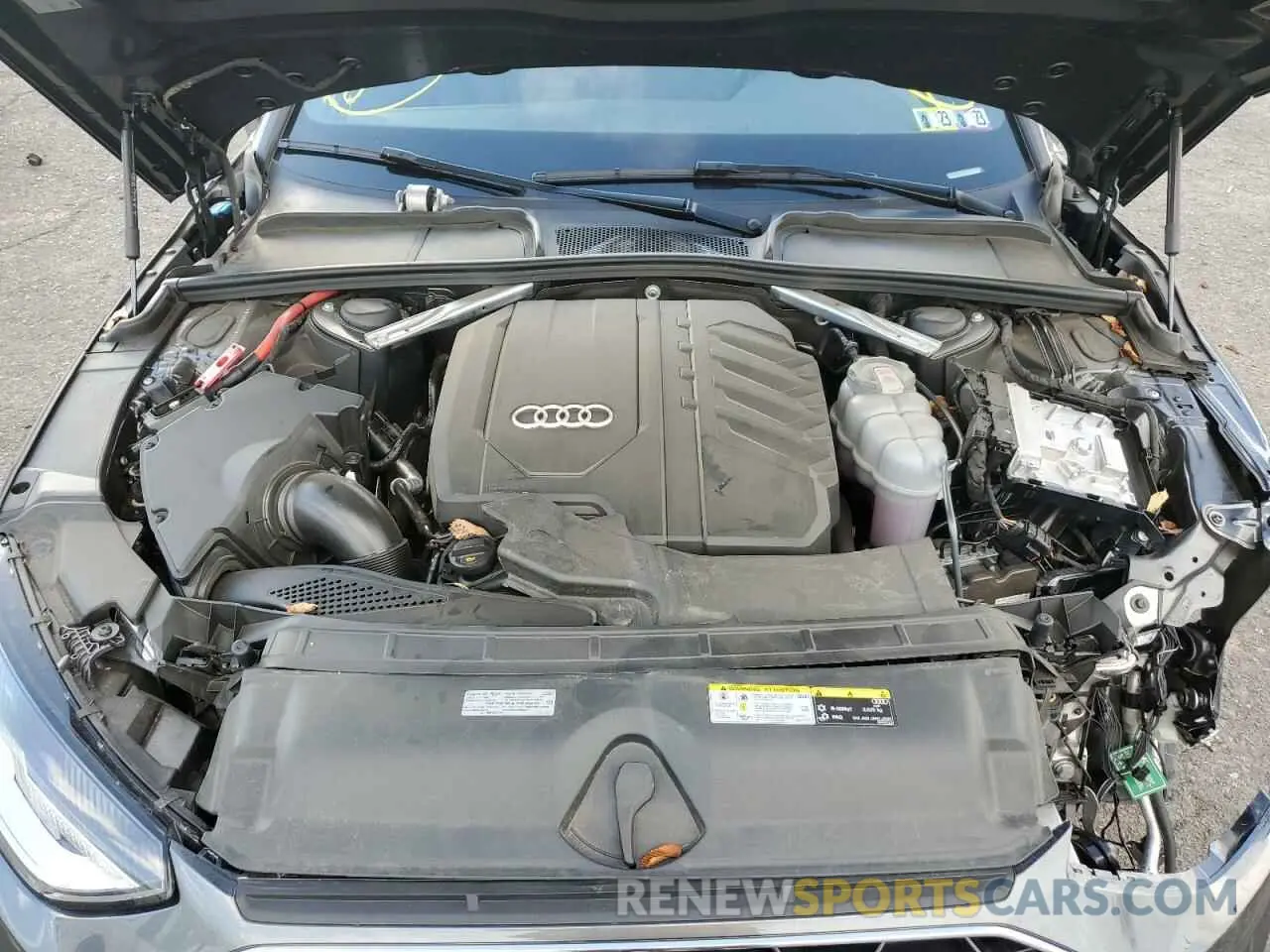 7 Фотография поврежденного автомобиля WAUDAAF49MA054473 AUDI A4 2021
