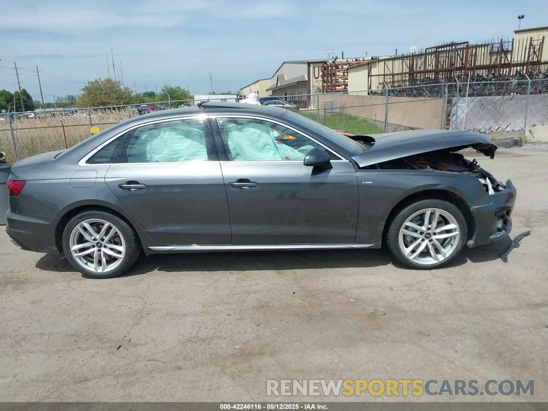 13 Photograph of a damaged car WAUEAAF41MA076634 AUDI A4 2021