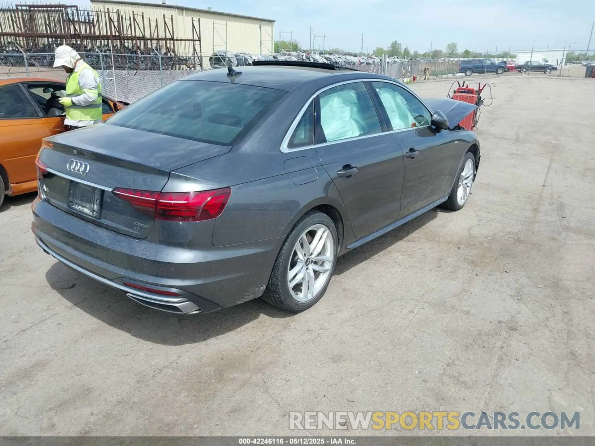 4 Photograph of a damaged car WAUEAAF41MA076634 AUDI A4 2021