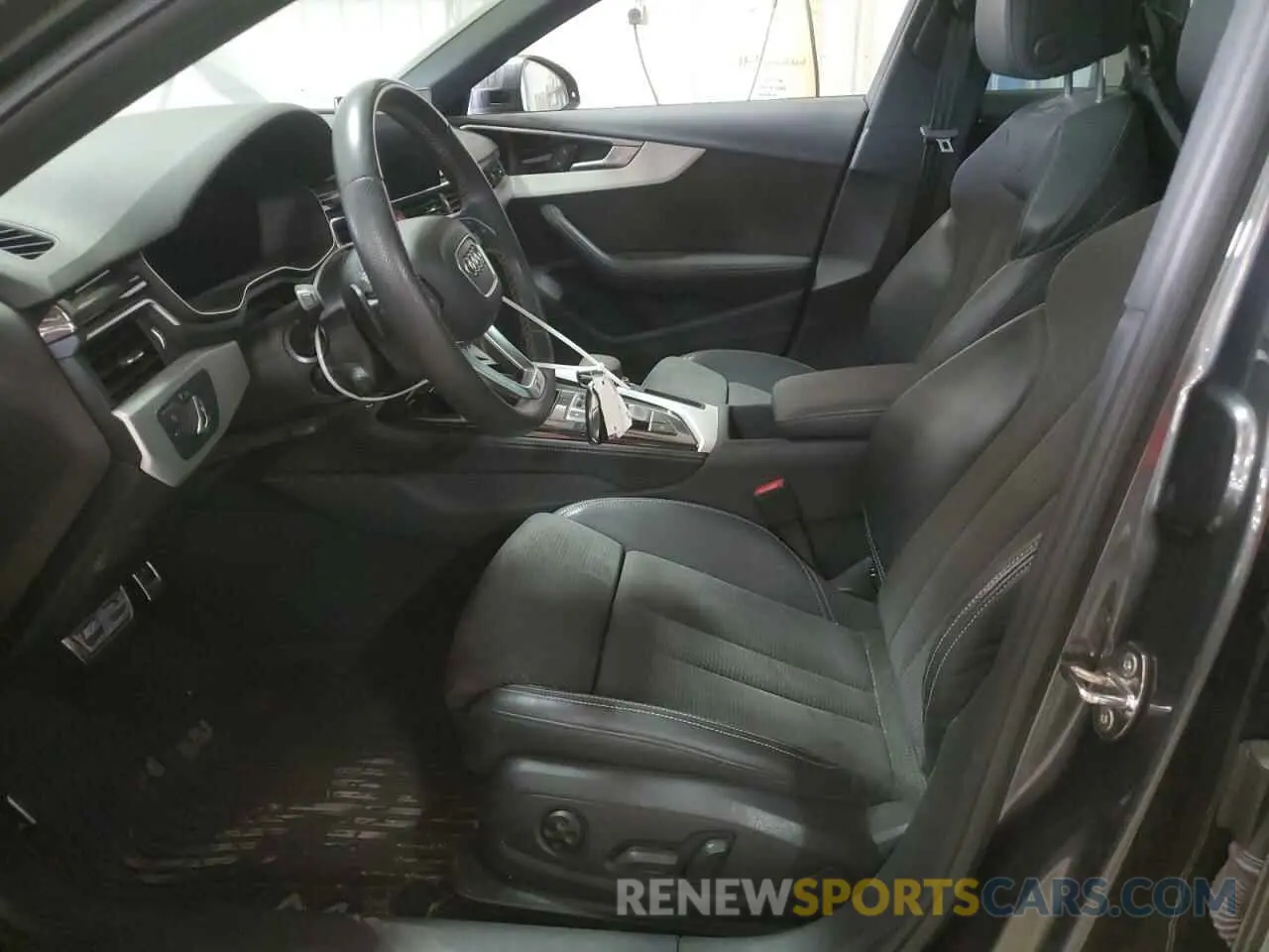 7 Фотография поврежденного автомобиля WAUEAAF42MA079297 AUDI A4 2021