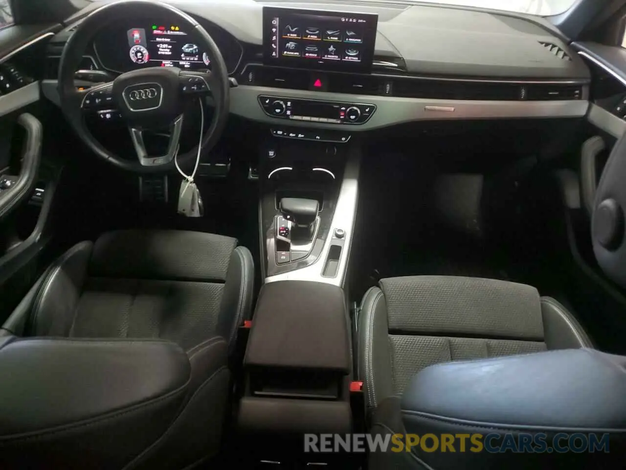 8 Фотография поврежденного автомобиля WAUEAAF42MA079297 AUDI A4 2021