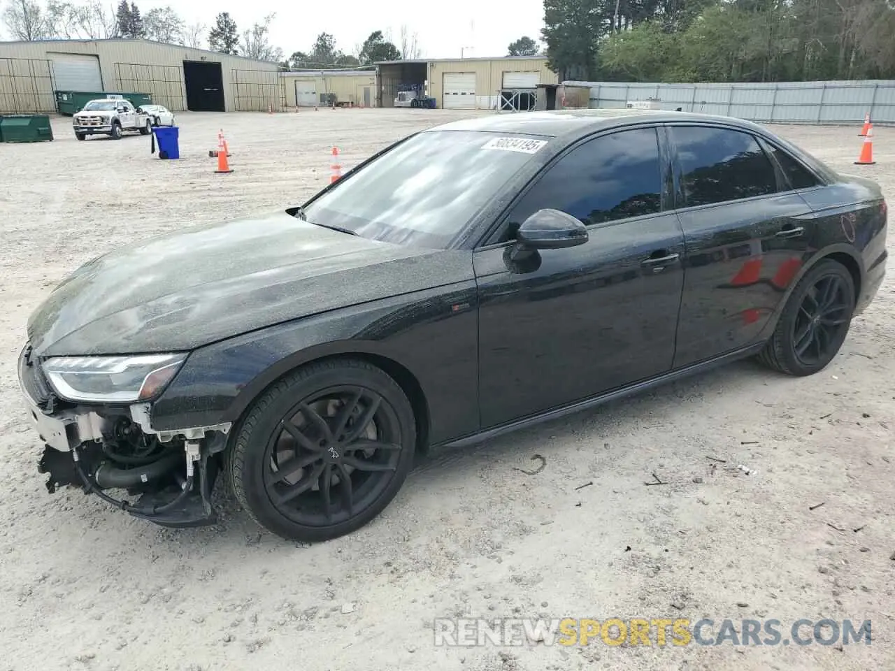 1 Photograph of a damaged car WAUEAAF43MN002480 AUDI A4 2021
