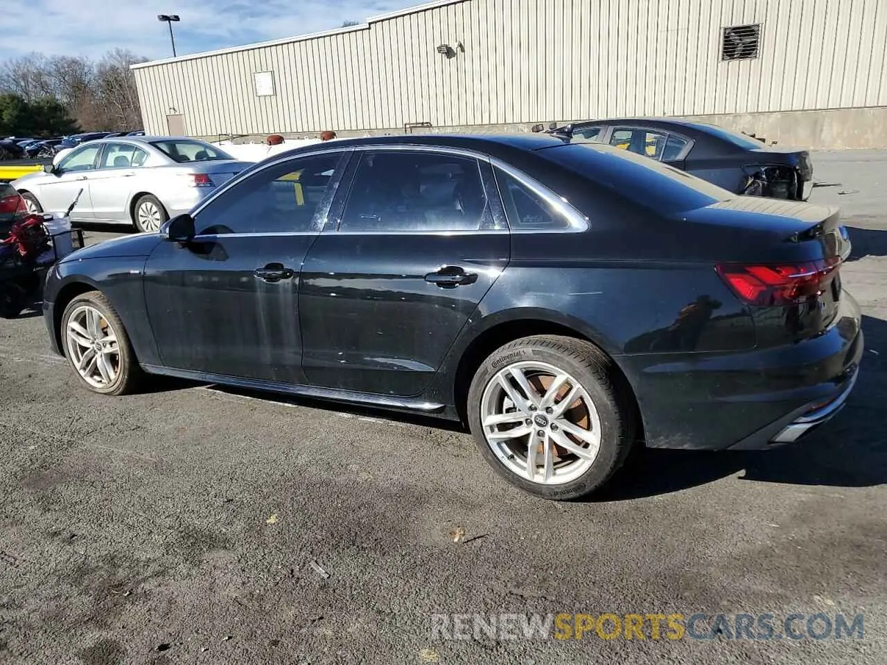 2 Photograph of a damaged car WAUEAAF44MA016041 AUDI A4 2021