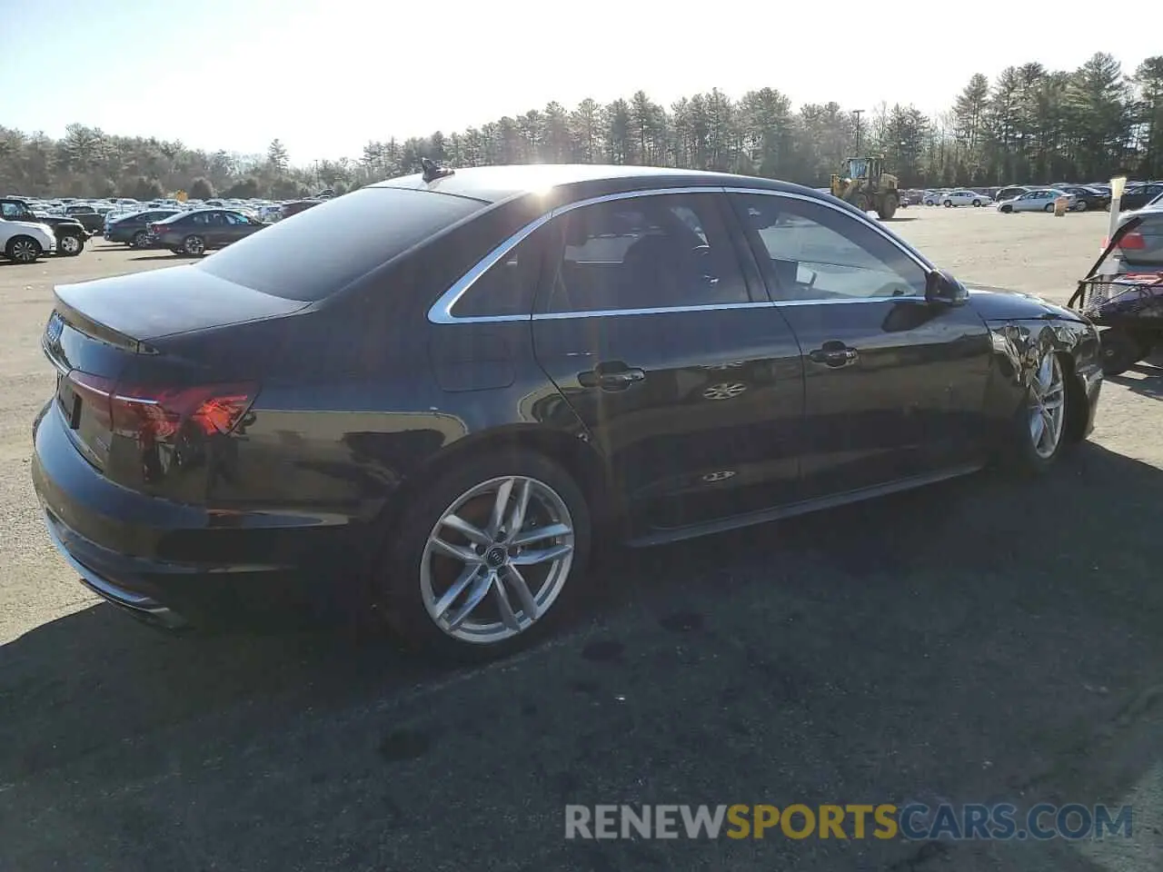 3 Photograph of a damaged car WAUEAAF44MA016041 AUDI A4 2021