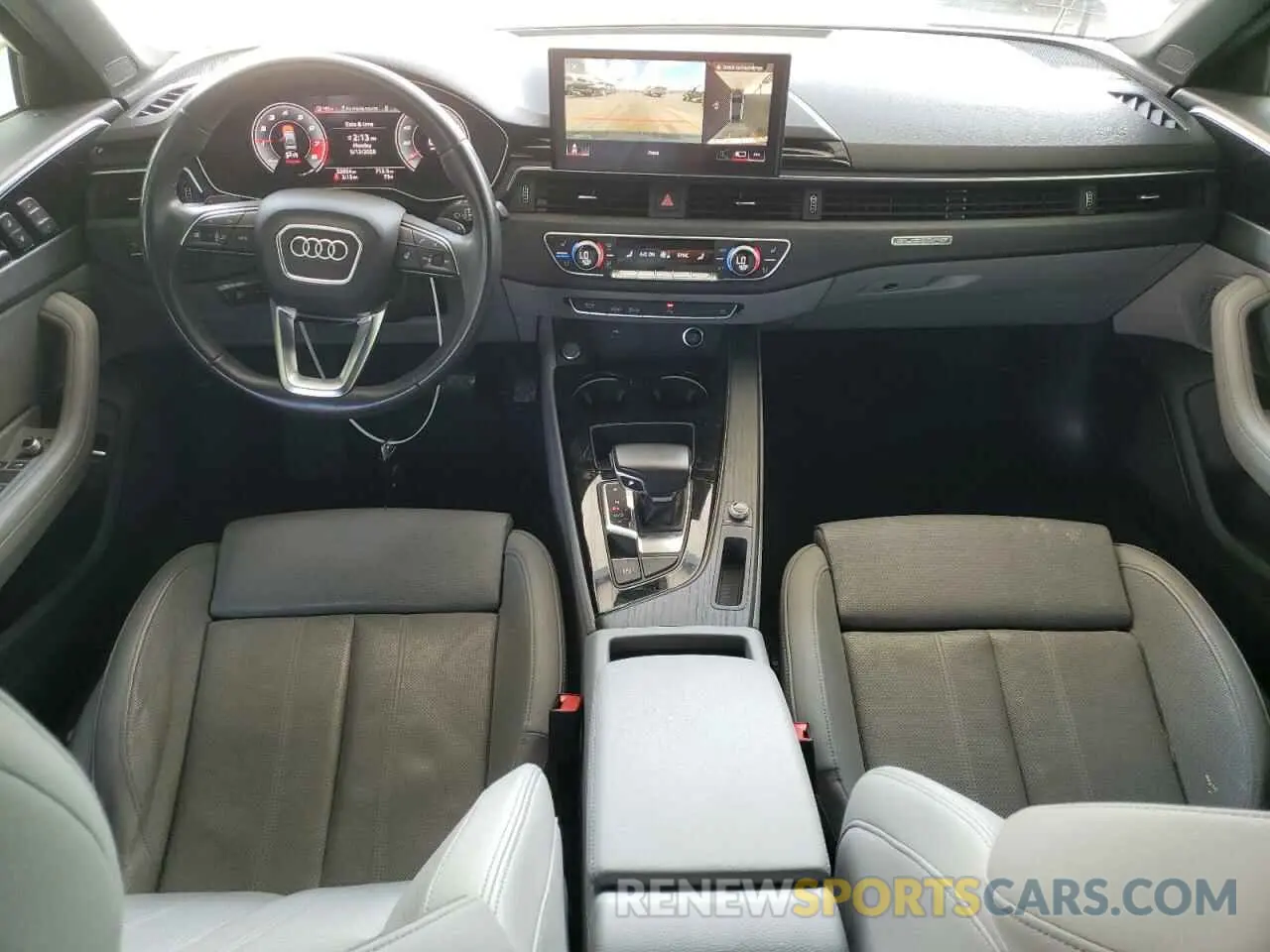 8 Фотография поврежденного автомобиля WAUEAAF47MA040978 AUDI A4 2021