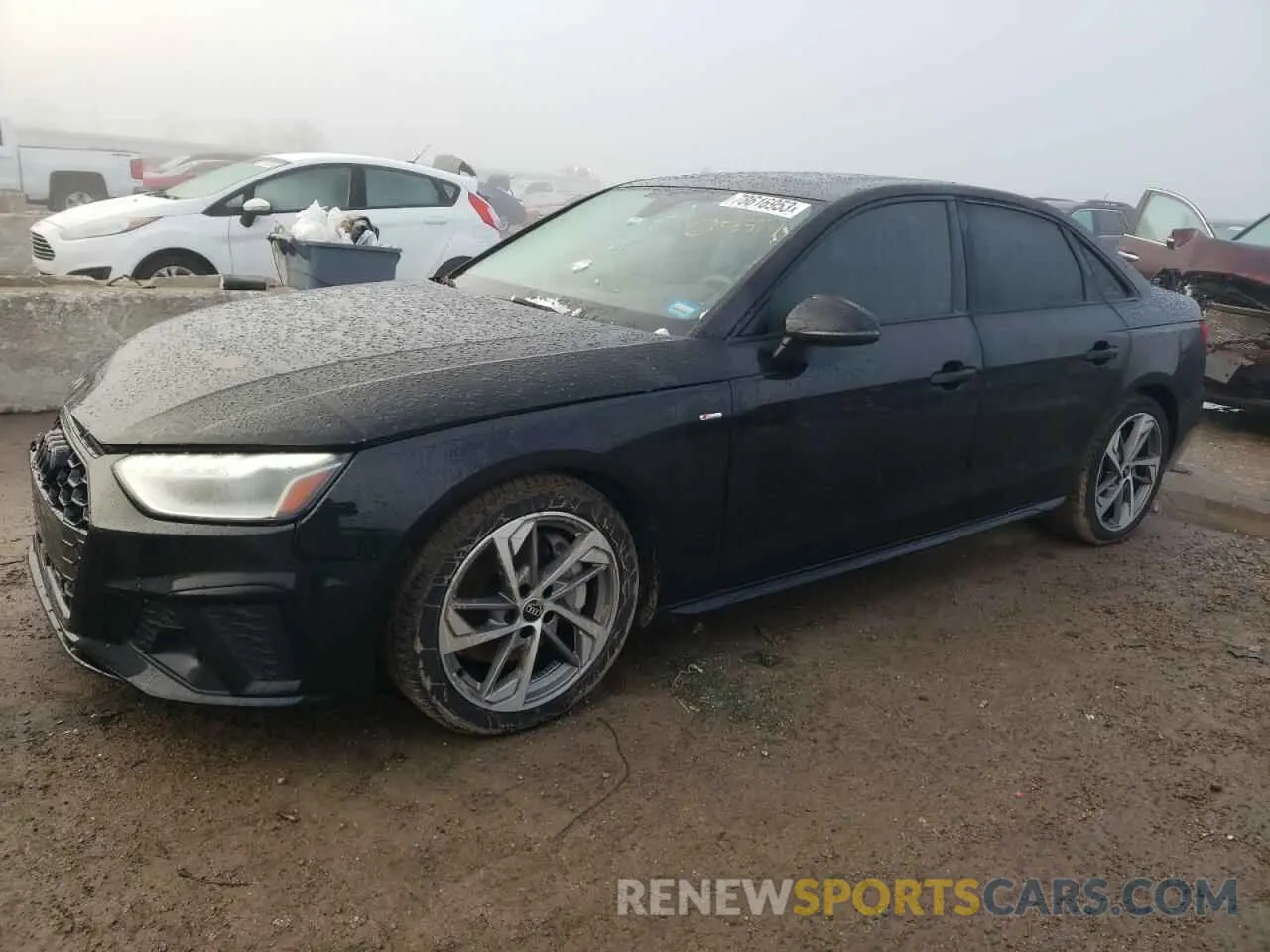 1 Photograph of a damaged car WAUEAAF47MA053374 AUDI A4 2021