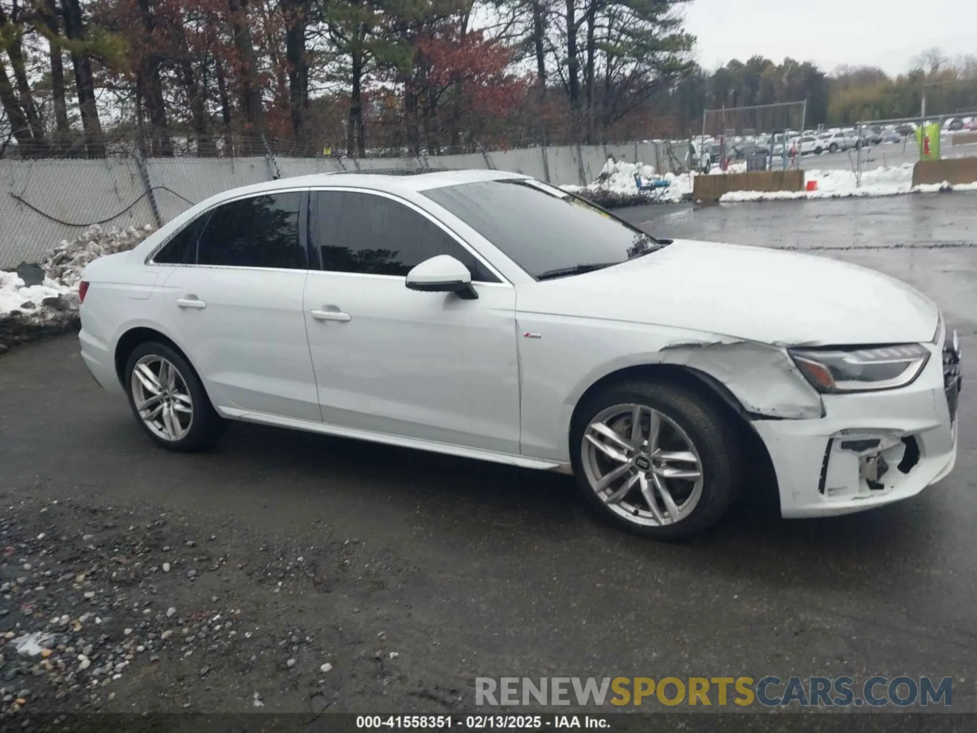 13 Фотография поврежденного автомобиля WAUEAAF48MA014602 AUDI A4 2021