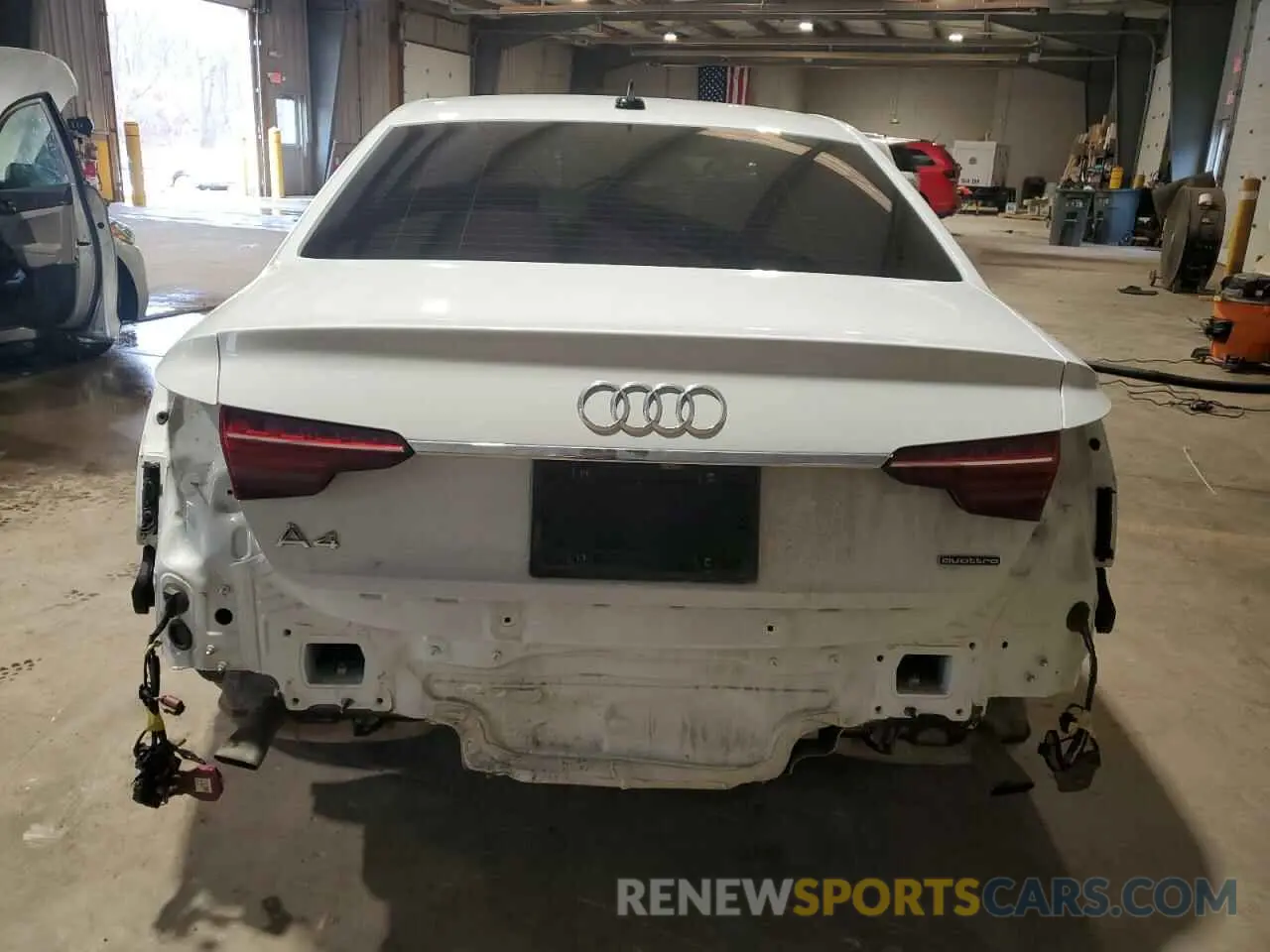 6 Photograph of a damaged car WAUEAAF49MA016195 AUDI A4 2021