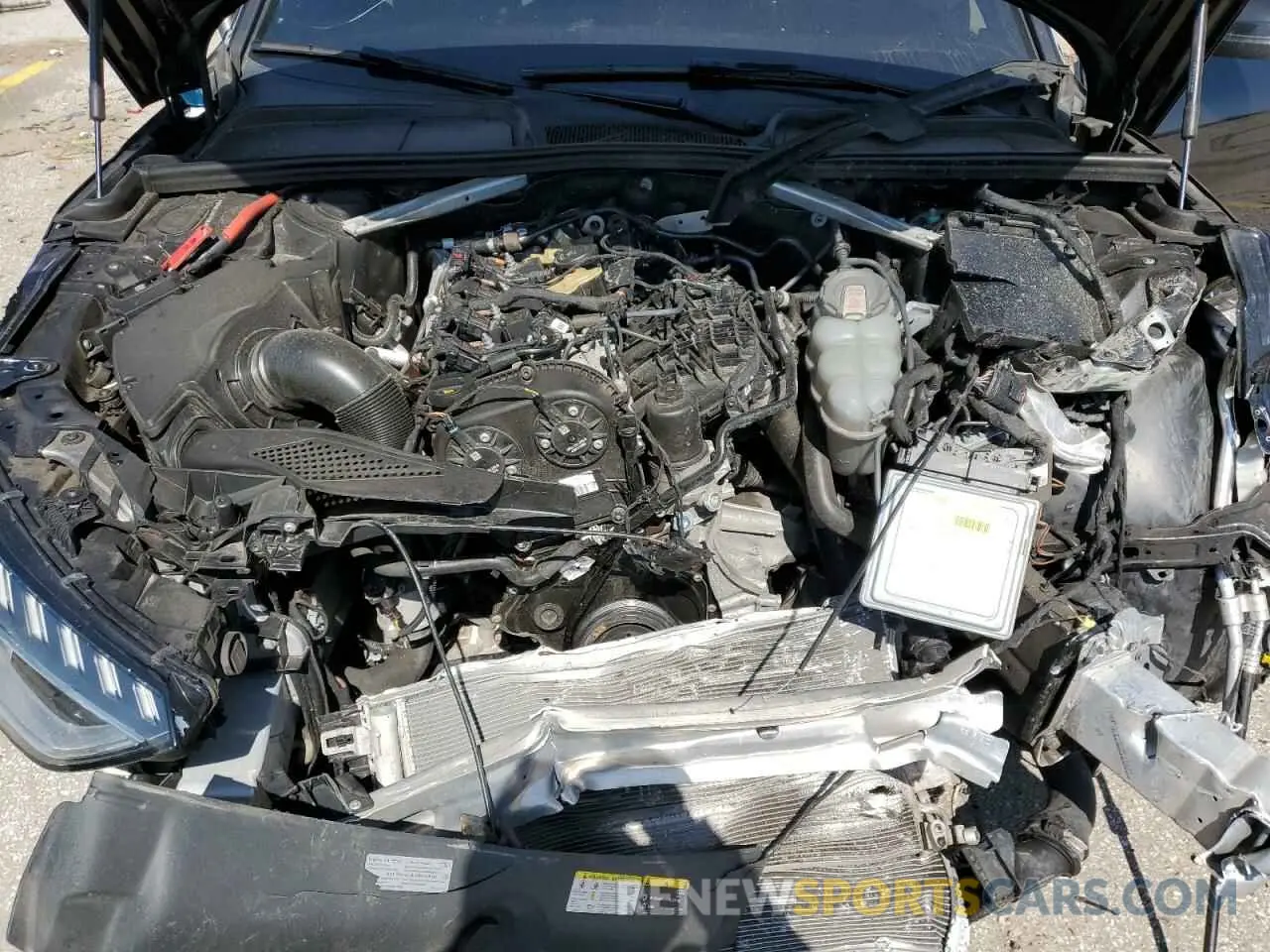 13 Фотография поврежденного автомобиля WAUEAAF49MA079393 AUDI A4 2021