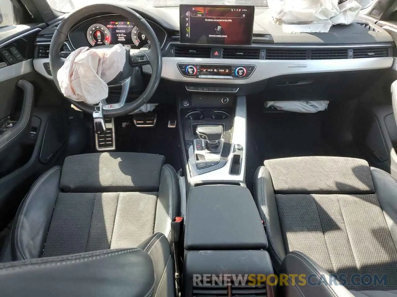 8 Фотография поврежденного автомобиля WAUEAAF49MA079393 AUDI A4 2021