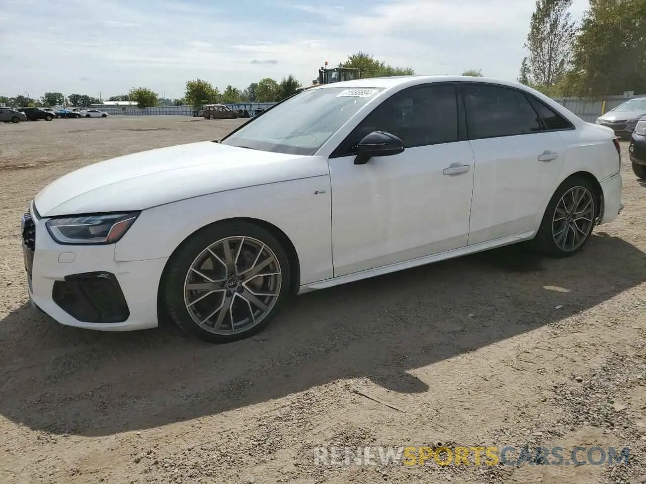 1 Фотография поврежденного автомобиля WAUFAAF43MA067535 AUDI A4 2021