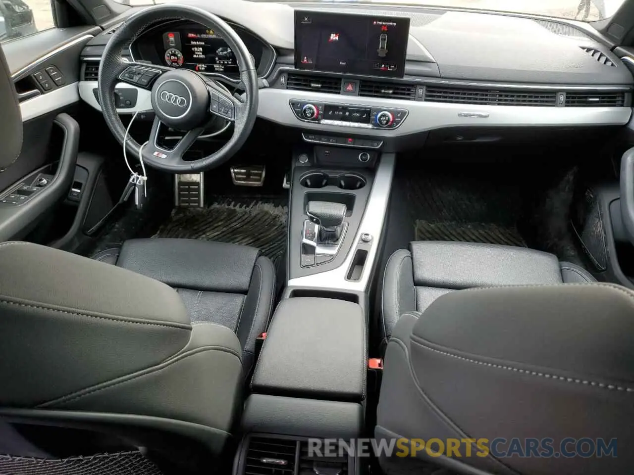 8 Фотография поврежденного автомобиля WAUFAAF45MN013212 AUDI A4 2021