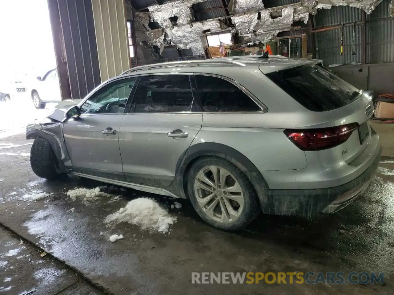 2 Фотография поврежденного автомобиля WA18AAF47NA020998 AUDI A4 2022