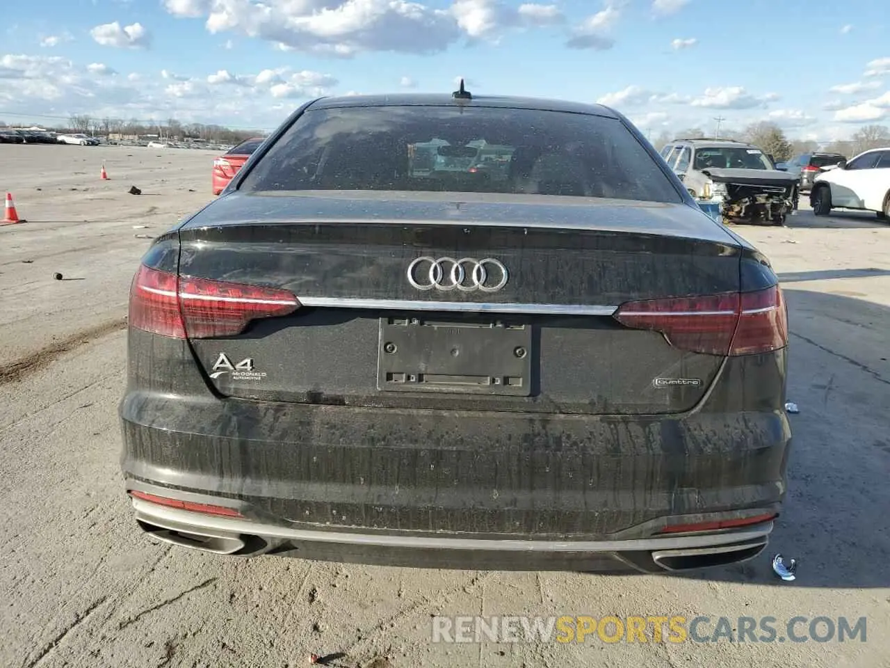 6 Фотография поврежденного автомобиля WAUABAF40NN006354 AUDI A4 2022