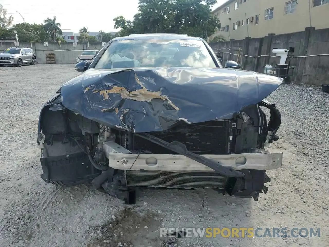 5 Photograph of a damaged car WAUABAF43NA006338 AUDI A4 2022