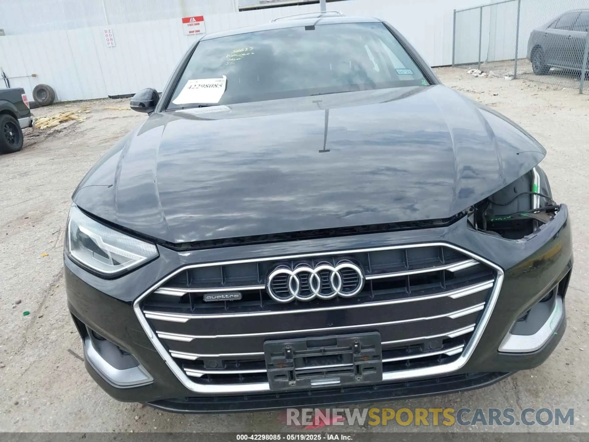 10 Photograph of a damaged car WAUABAF44NA018899 AUDI A4 2022