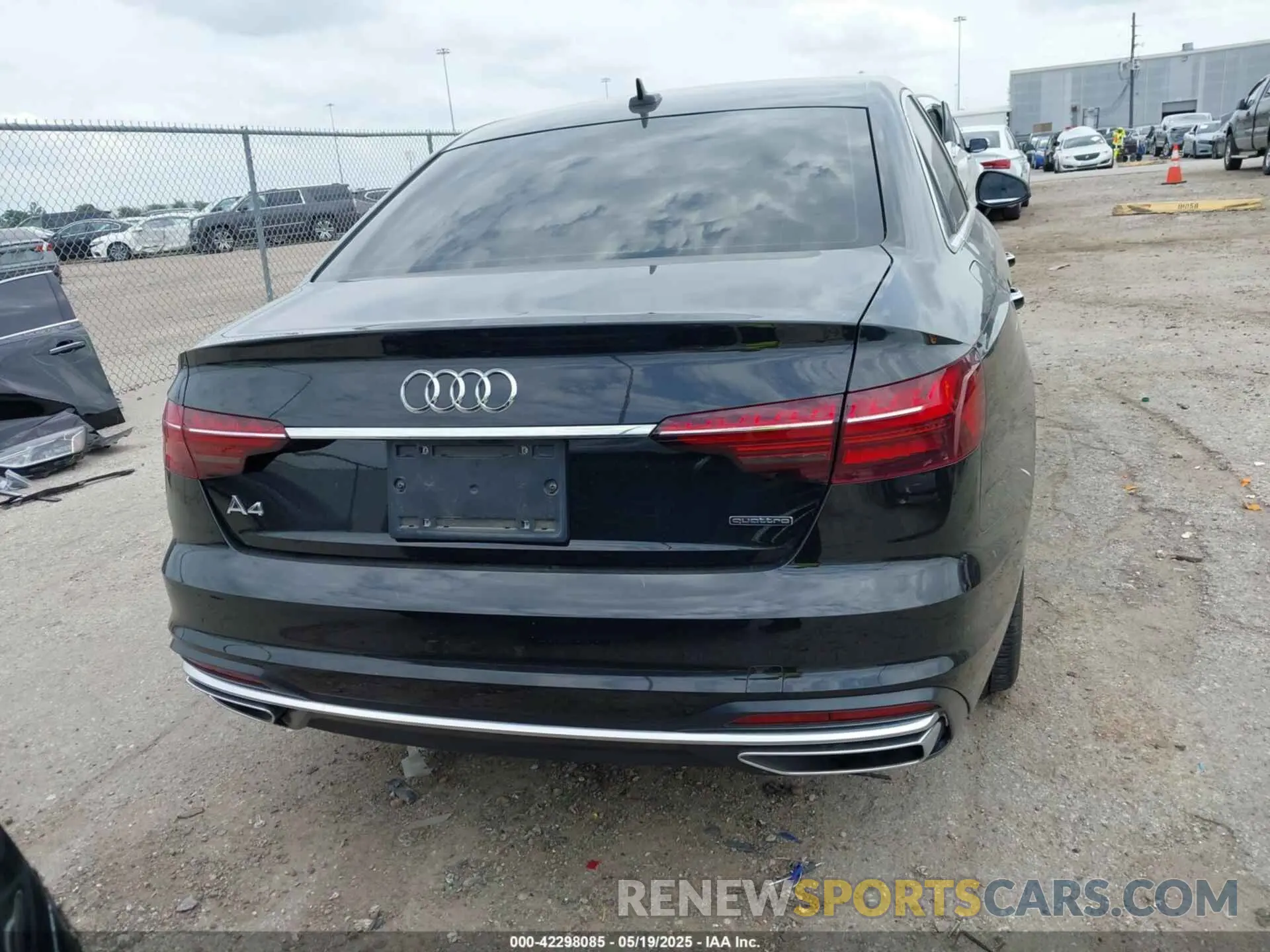 17 Photograph of a damaged car WAUABAF44NA018899 AUDI A4 2022