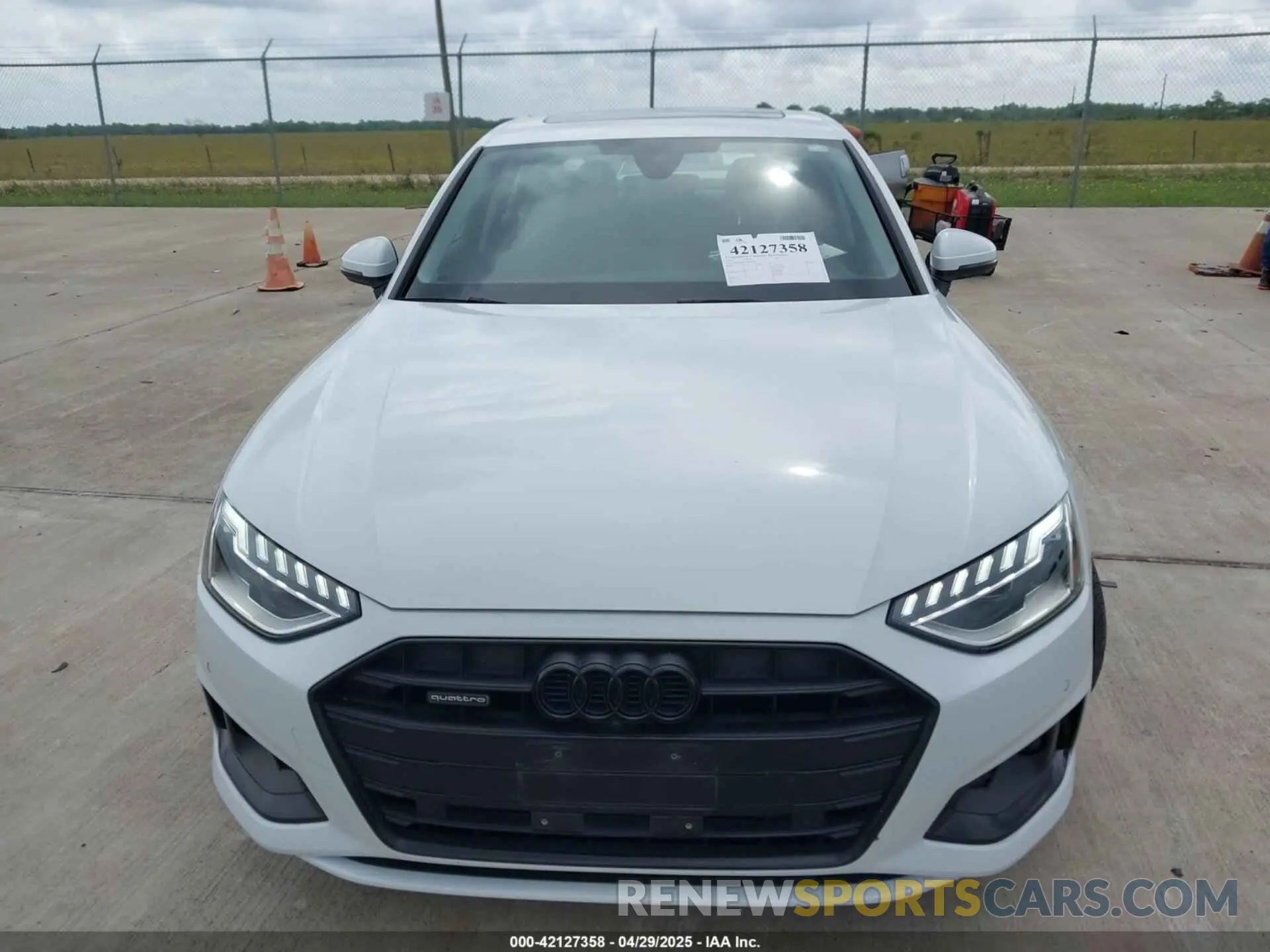 12 Photograph of a damaged car WAUBBAF48NN009765 AUDI A4 2022