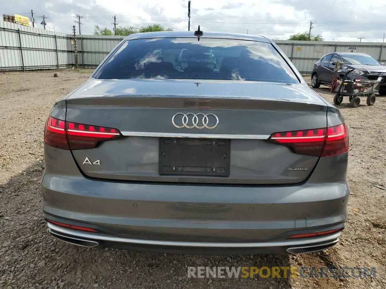 6 Photograph of a damaged car WAUDAAF45NN005362 AUDI A4 2022