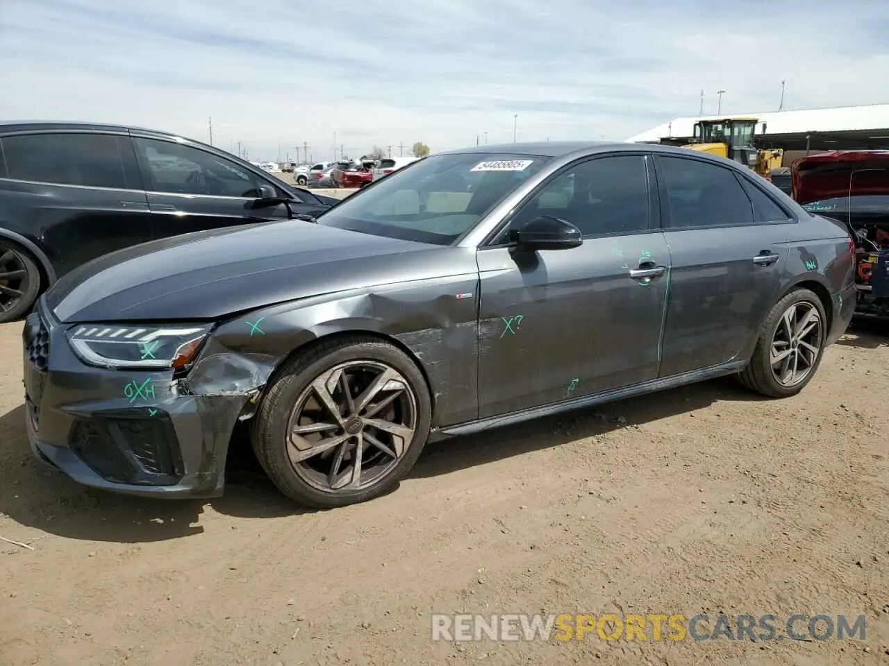 1 Фотография поврежденного автомобиля WAUEAAF40NN007136 AUDI A4 2022