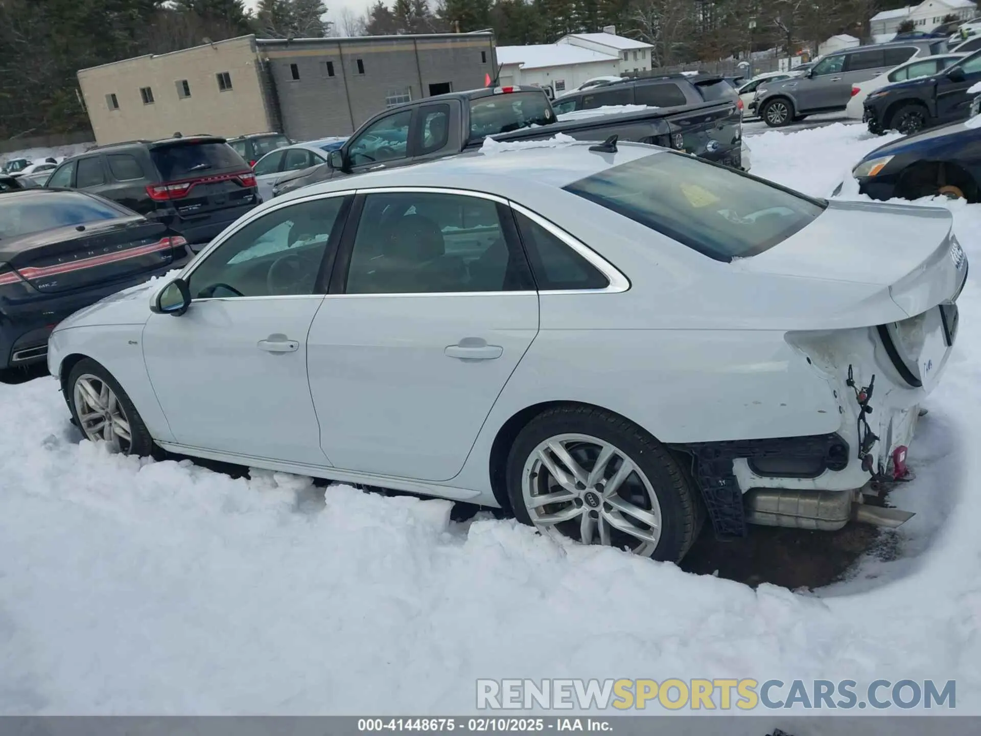 14 Фотография поврежденного автомобиля WAUEAAF40NN010683 AUDI A4 2022