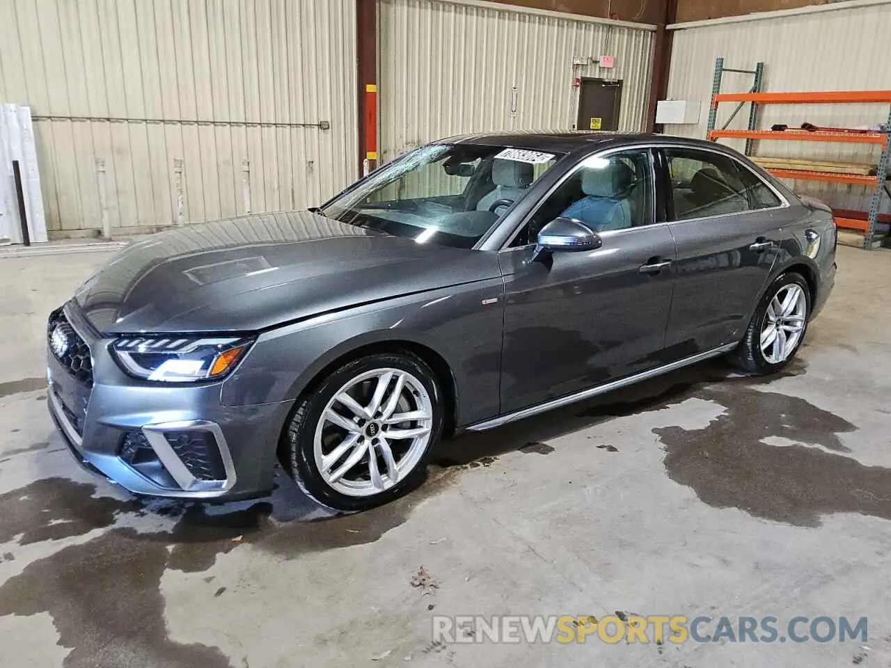 1 Фотография поврежденного автомобиля WAUEAAF40NN015284 AUDI A4 2022
