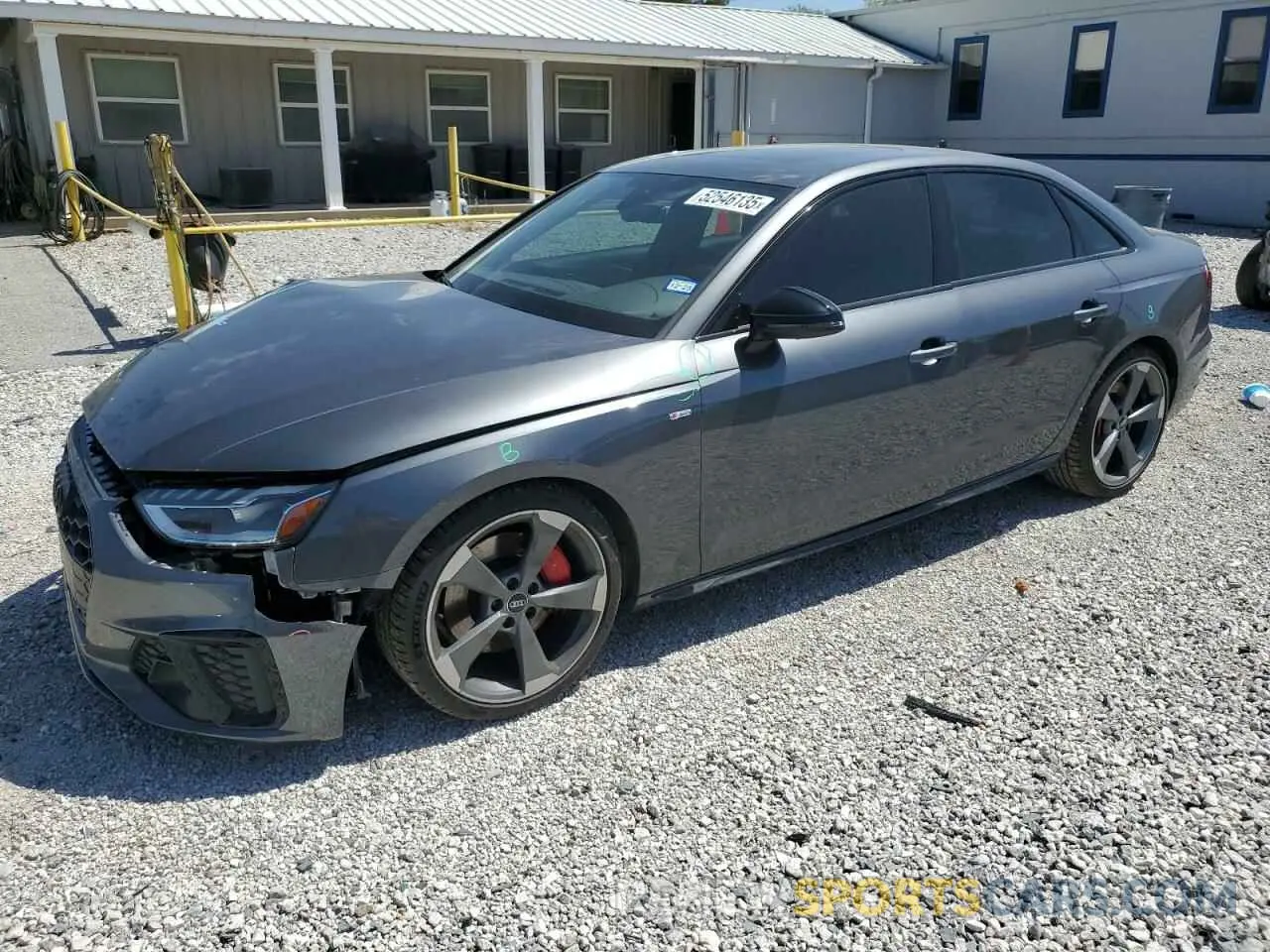 1 Photograph of a damaged car WAUEAAF41NN003998 AUDI A4 2022