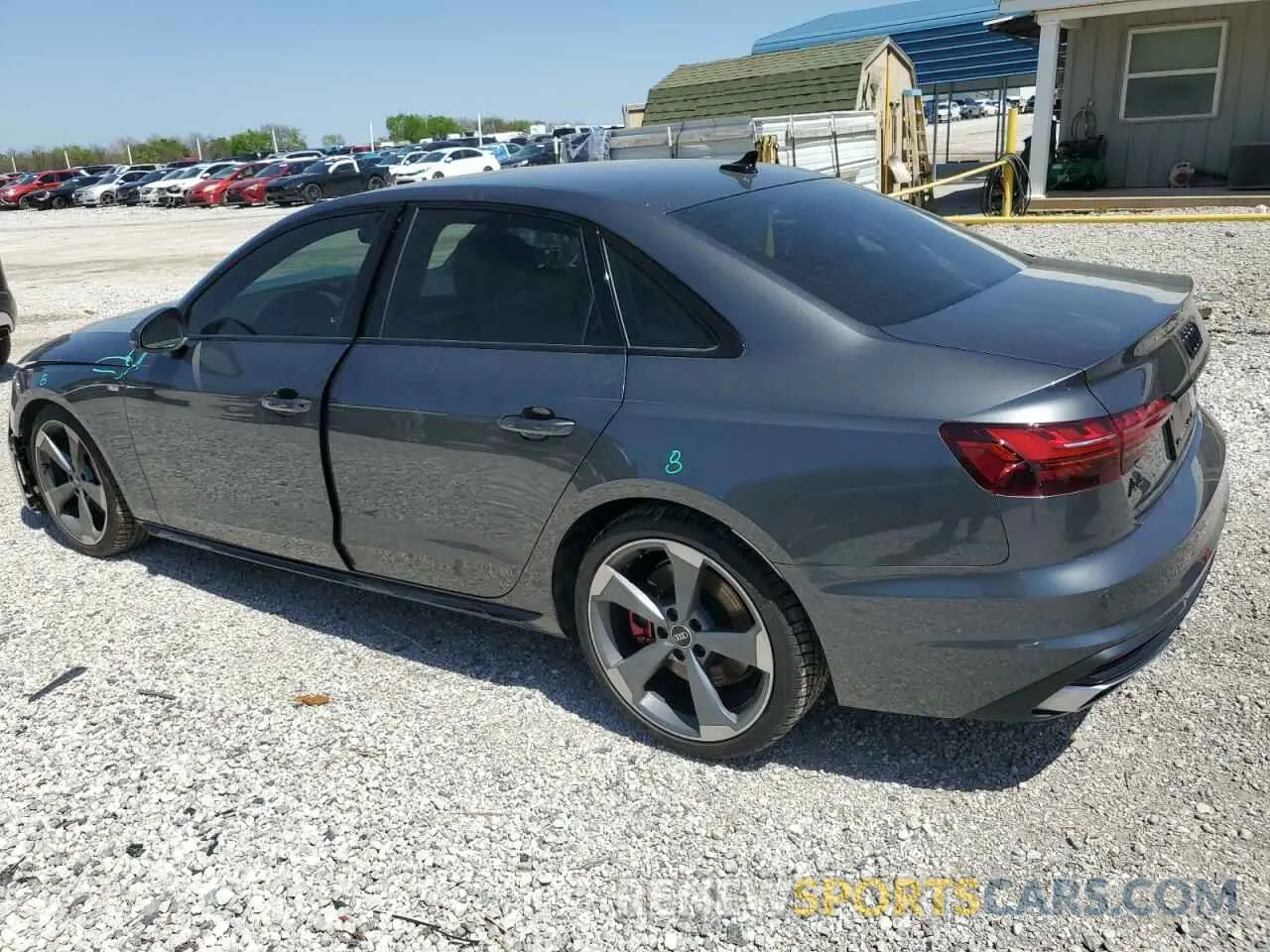 2 Photograph of a damaged car WAUEAAF41NN003998 AUDI A4 2022