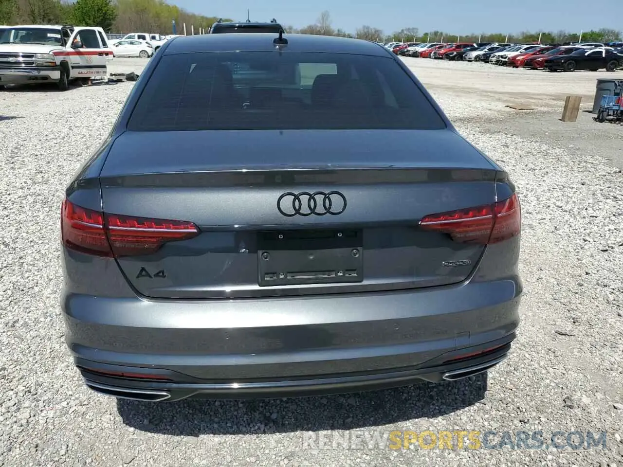 6 Photograph of a damaged car WAUEAAF41NN003998 AUDI A4 2022