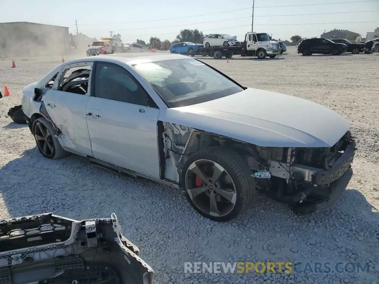 4 Photograph of a damaged car WAUEAAF42NN013374 AUDI A4 2022