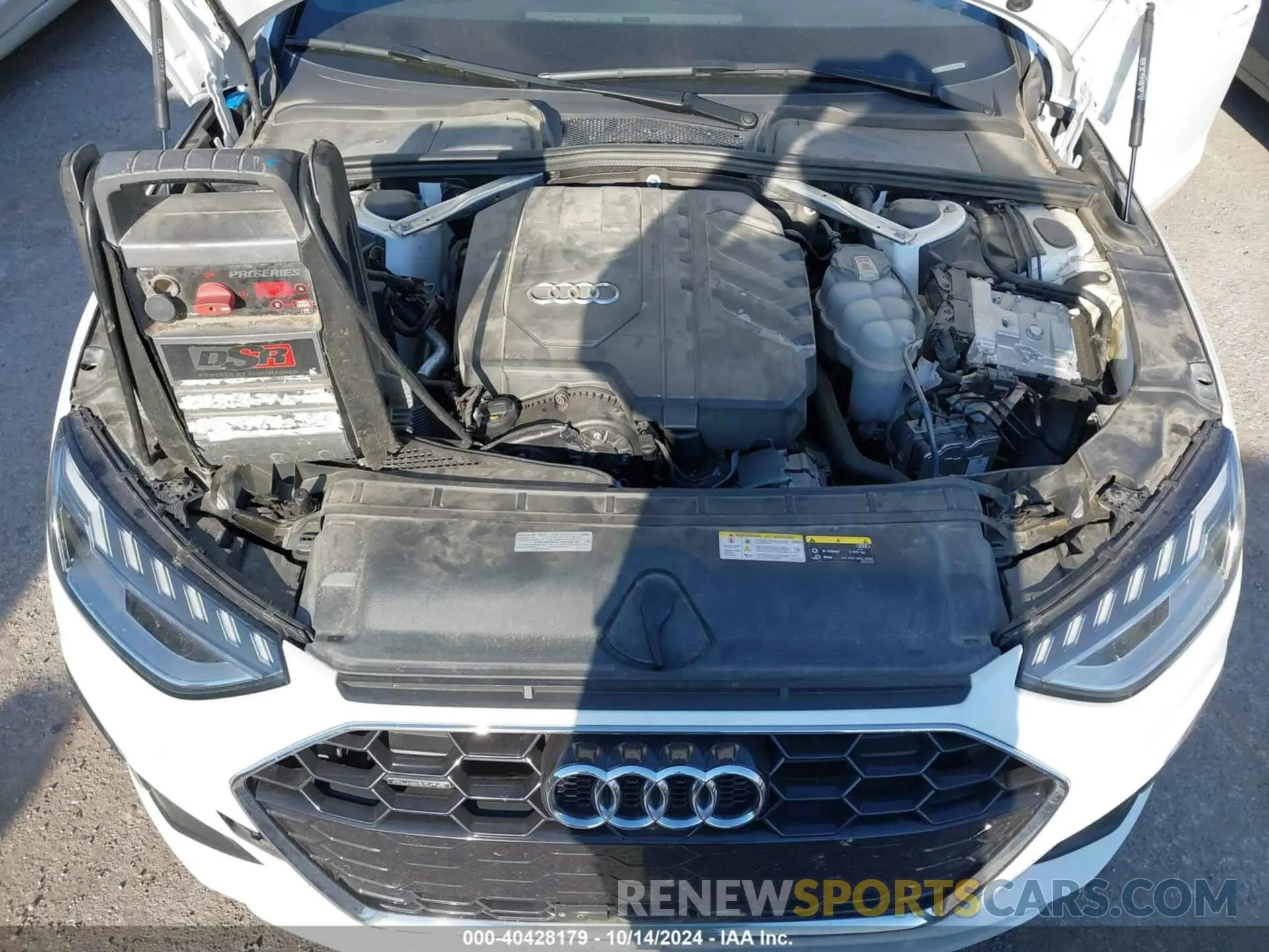 10 Фотография поврежденного автомобиля WAUEAAF43NN014842 AUDI A4 2022