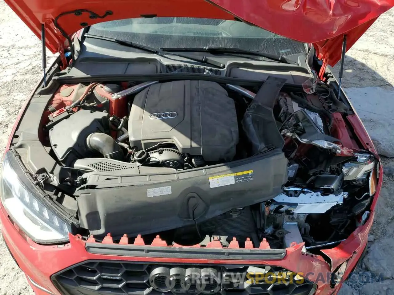 12 Photograph of a damaged car WAUEAAF46NN004435 AUDI A4 2022