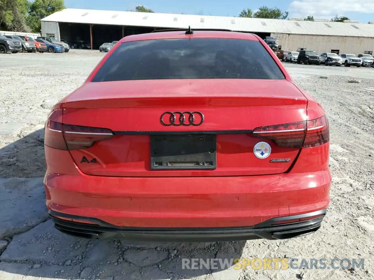6 Photograph of a damaged car WAUEAAF46NN004435 AUDI A4 2022