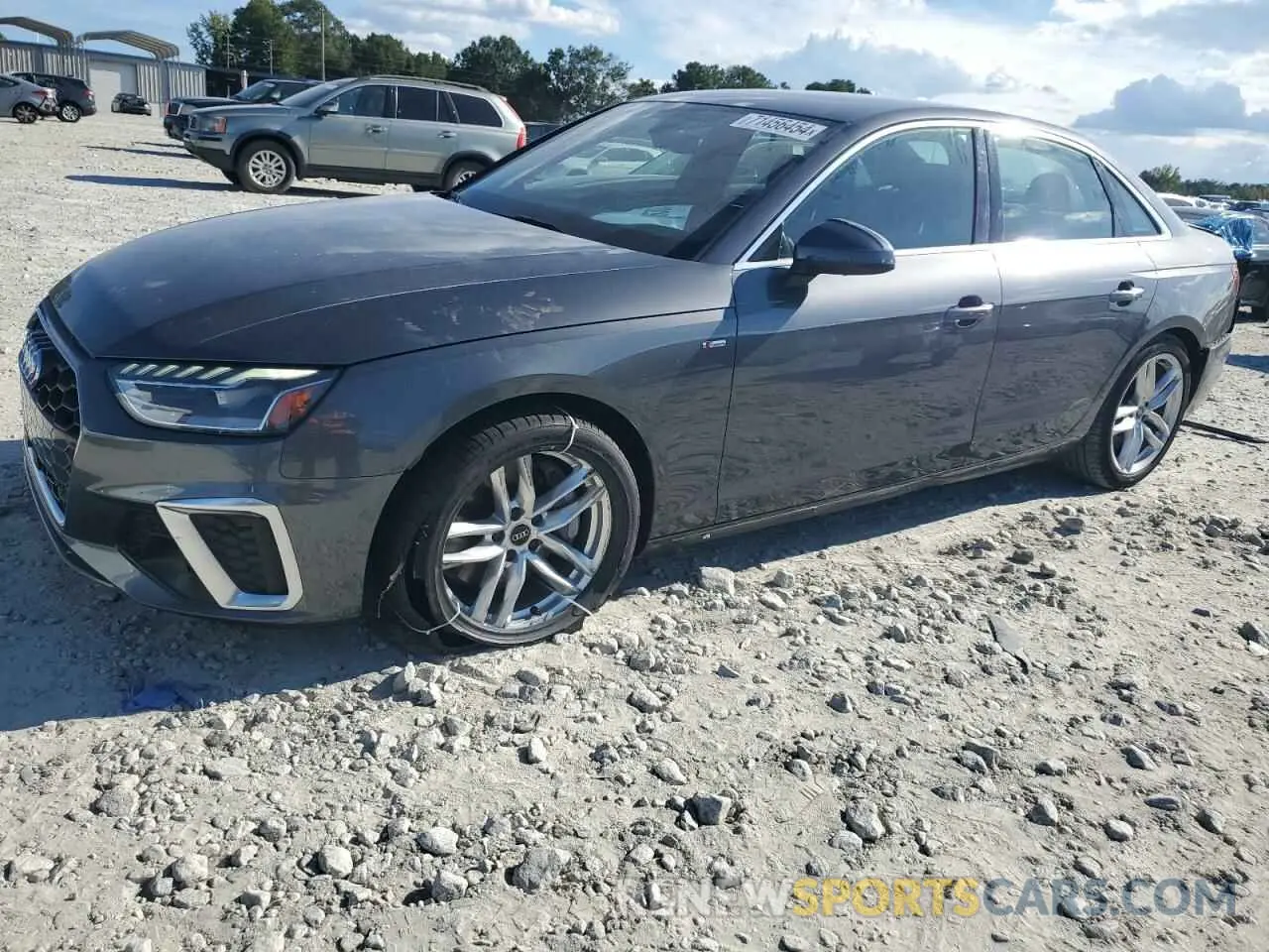 1 Photograph of a damaged car WAUEAAF47NN015167 AUDI A4 2022