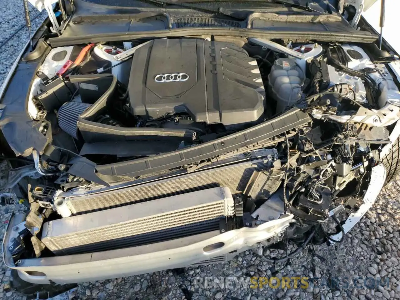 11 Photograph of a damaged car WAUEAAF48NA008266 AUDI A4 2022