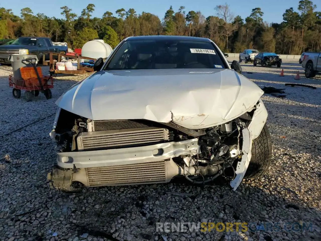 5 Photograph of a damaged car WAUEAAF48NA008266 AUDI A4 2022