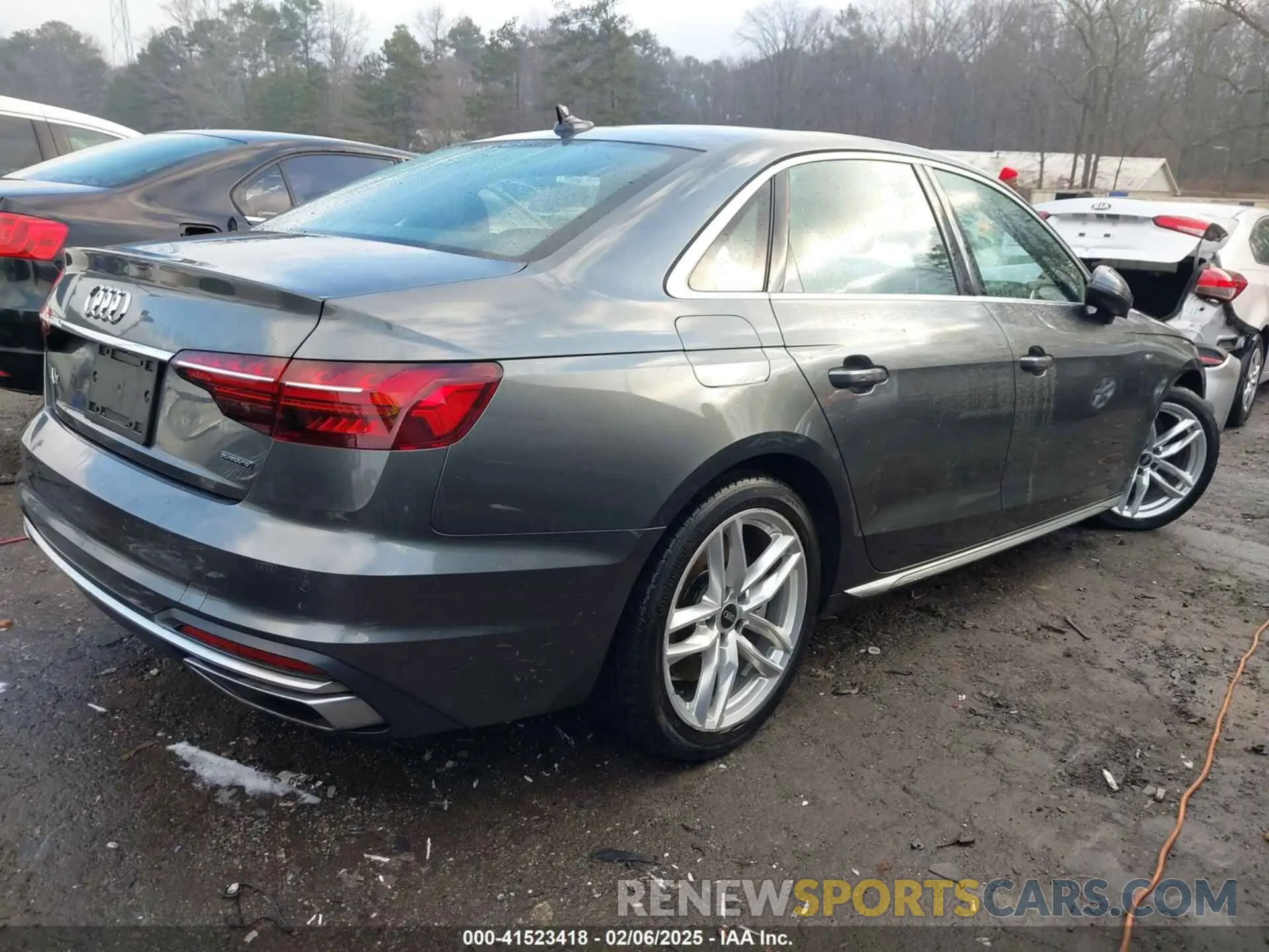 4 Photograph of a damaged car WAUEAAF48NA044653 AUDI A4 2022