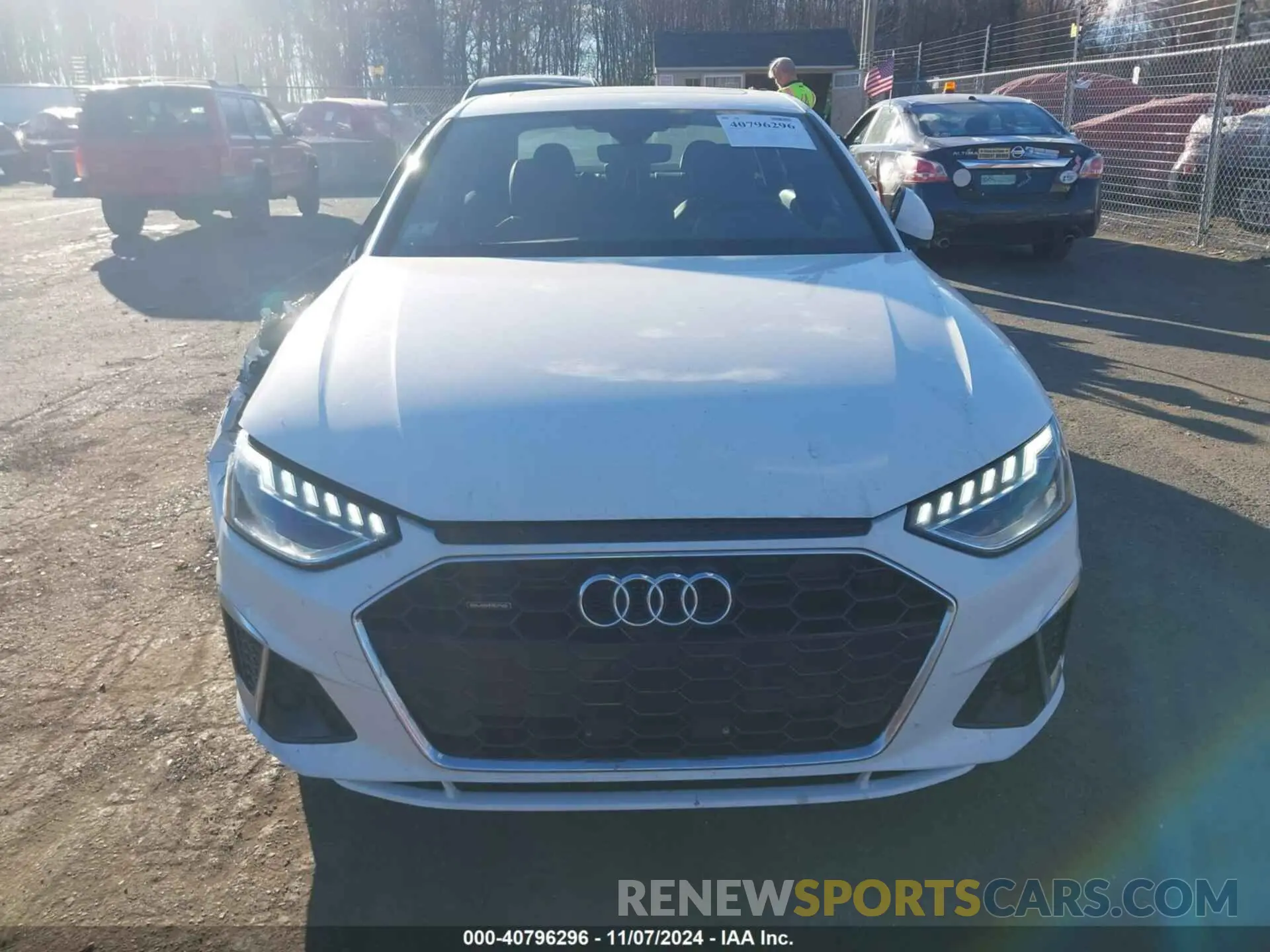 12 Photograph of a damaged car WAUEAAF48NN009927 AUDI A4 2022