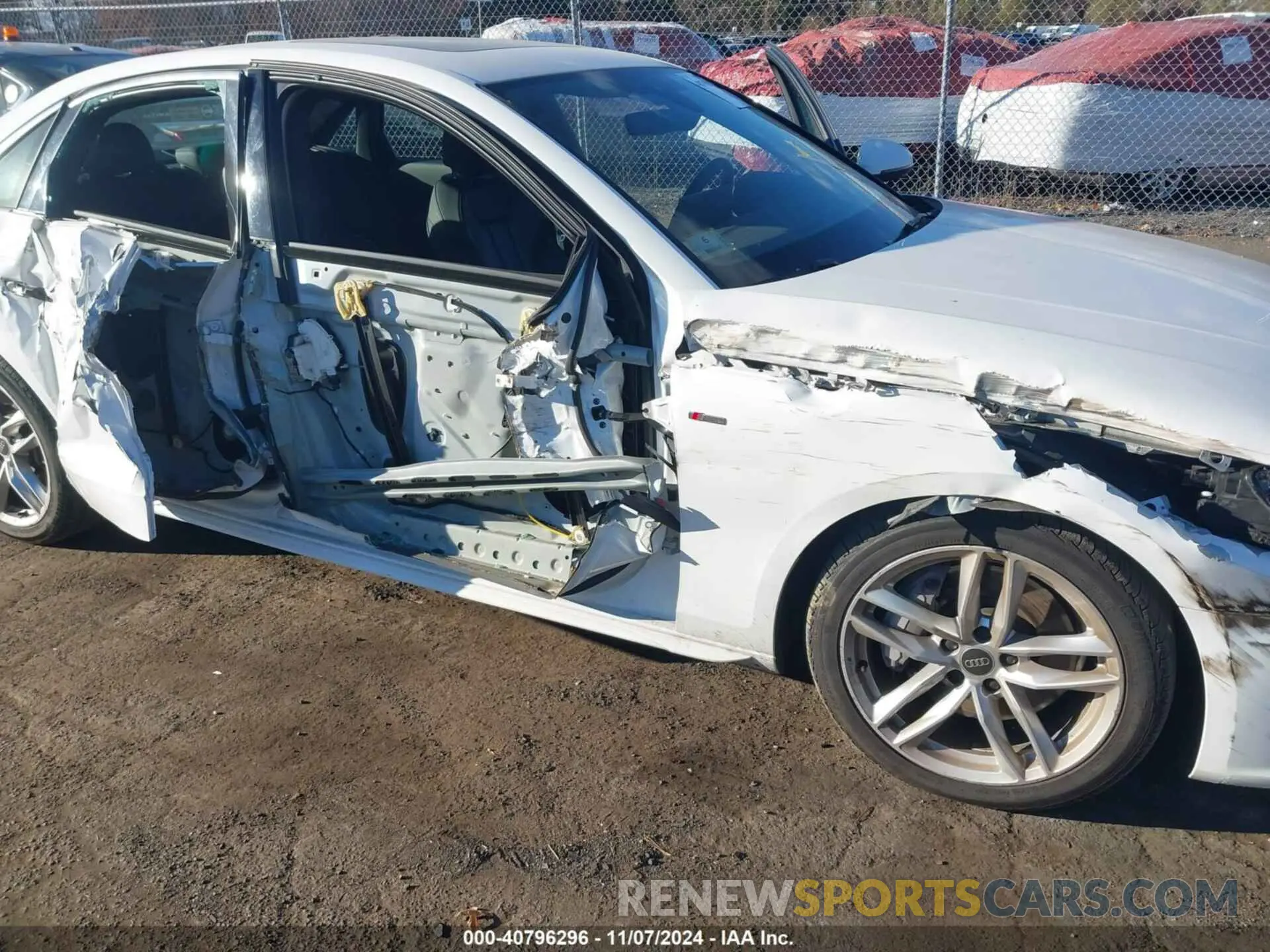 6 Photograph of a damaged car WAUEAAF48NN009927 AUDI A4 2022