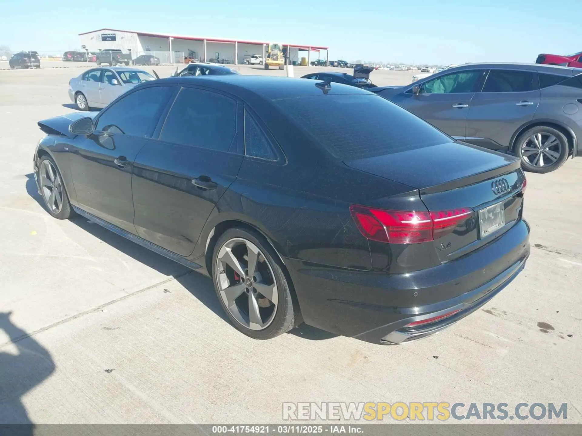 3 Фотография поврежденного автомобиля WAUEAAF4XNA008656 AUDI A4 2022