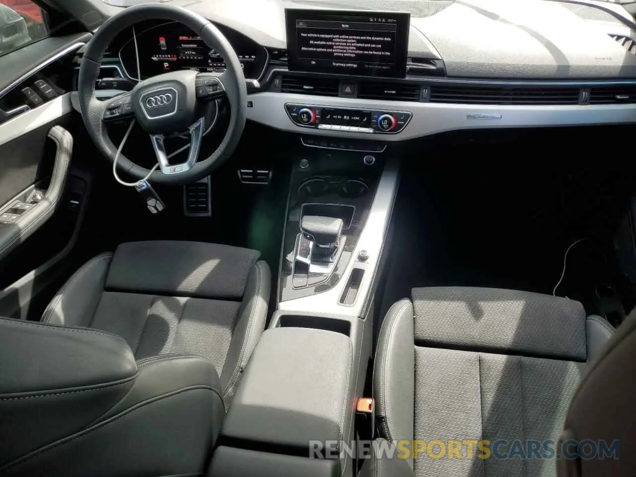 8 Фотография поврежденного автомобиля WAUFAAF49NN012632 AUDI A4 2022
