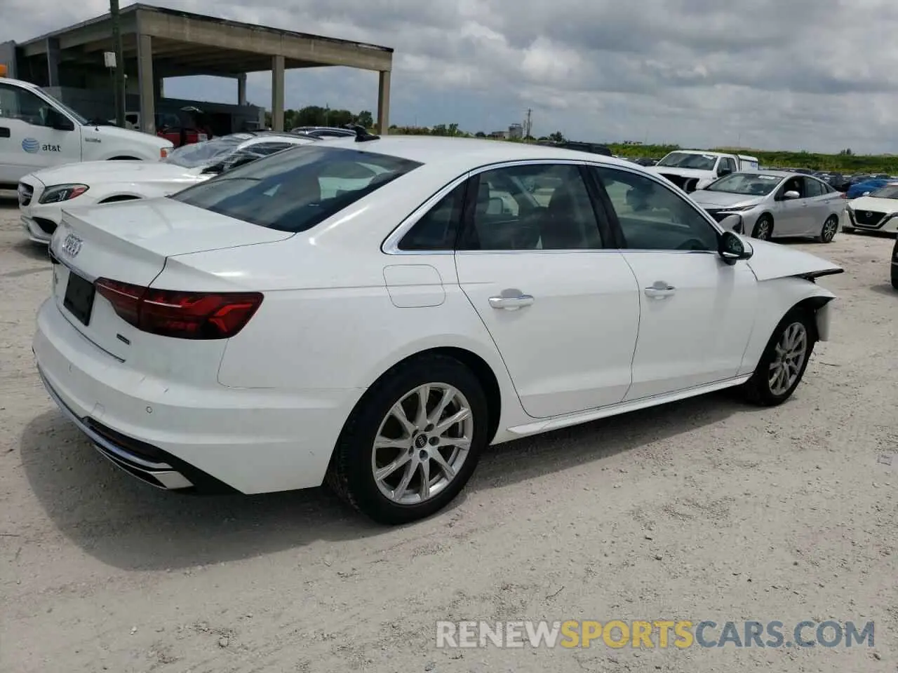 3 Фотография поврежденного автомобиля WAUABAF42PN000865 AUDI A4 2023