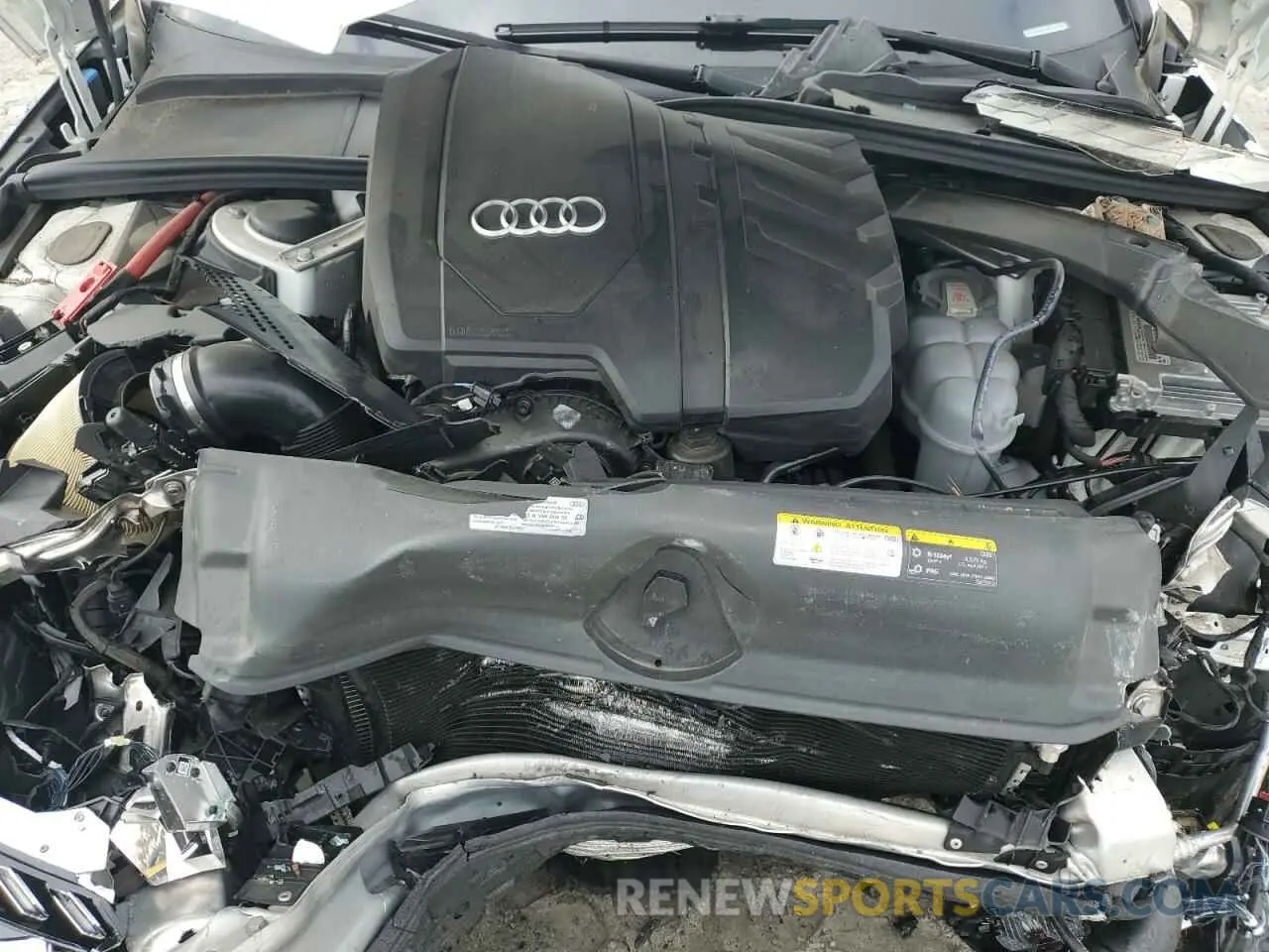 11 Фотография поврежденного автомобиля WAUABAF43PN007078 AUDI A4 2023