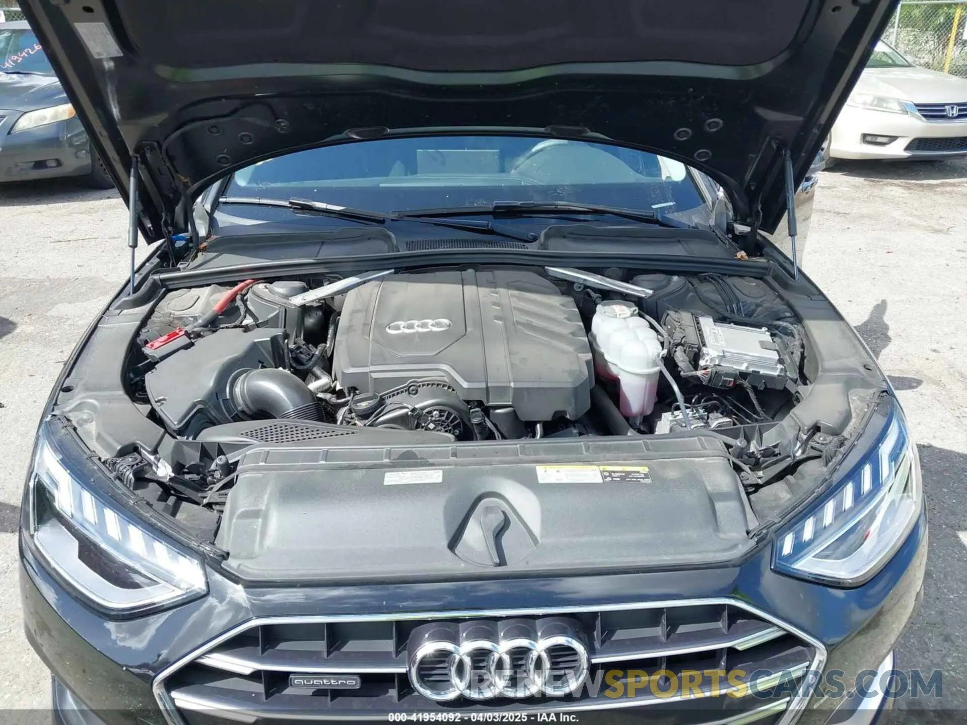 10 Фотография поврежденного автомобиля WAUABAF47PN006886 AUDI A4 2023