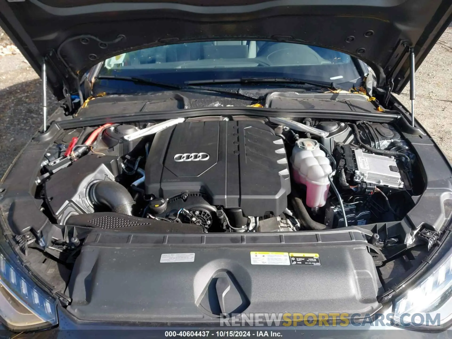 10 Photograph of a damaged car WAUABAF47PN009335 AUDI A4 2023
