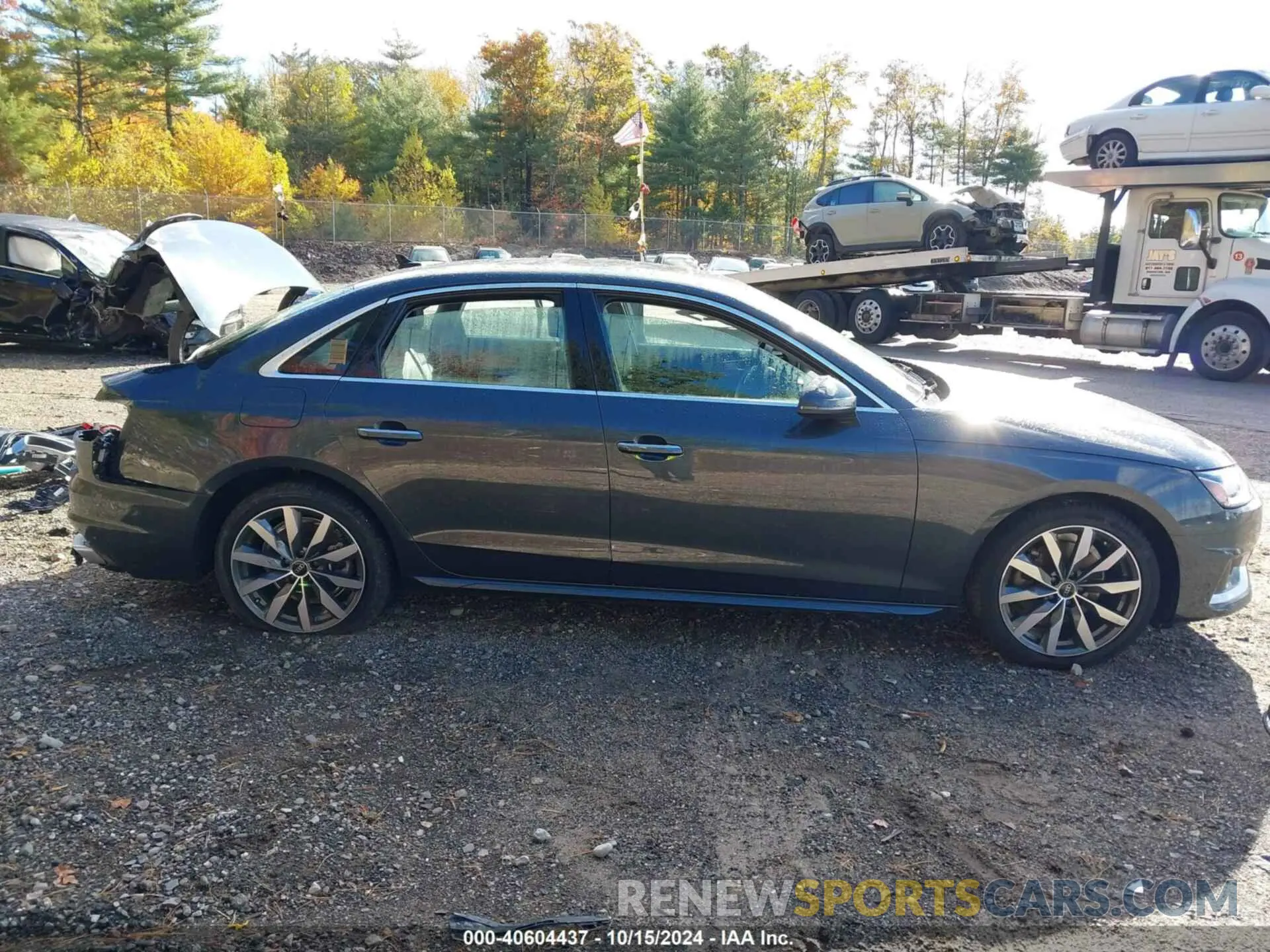 13 Photograph of a damaged car WAUABAF47PN009335 AUDI A4 2023
