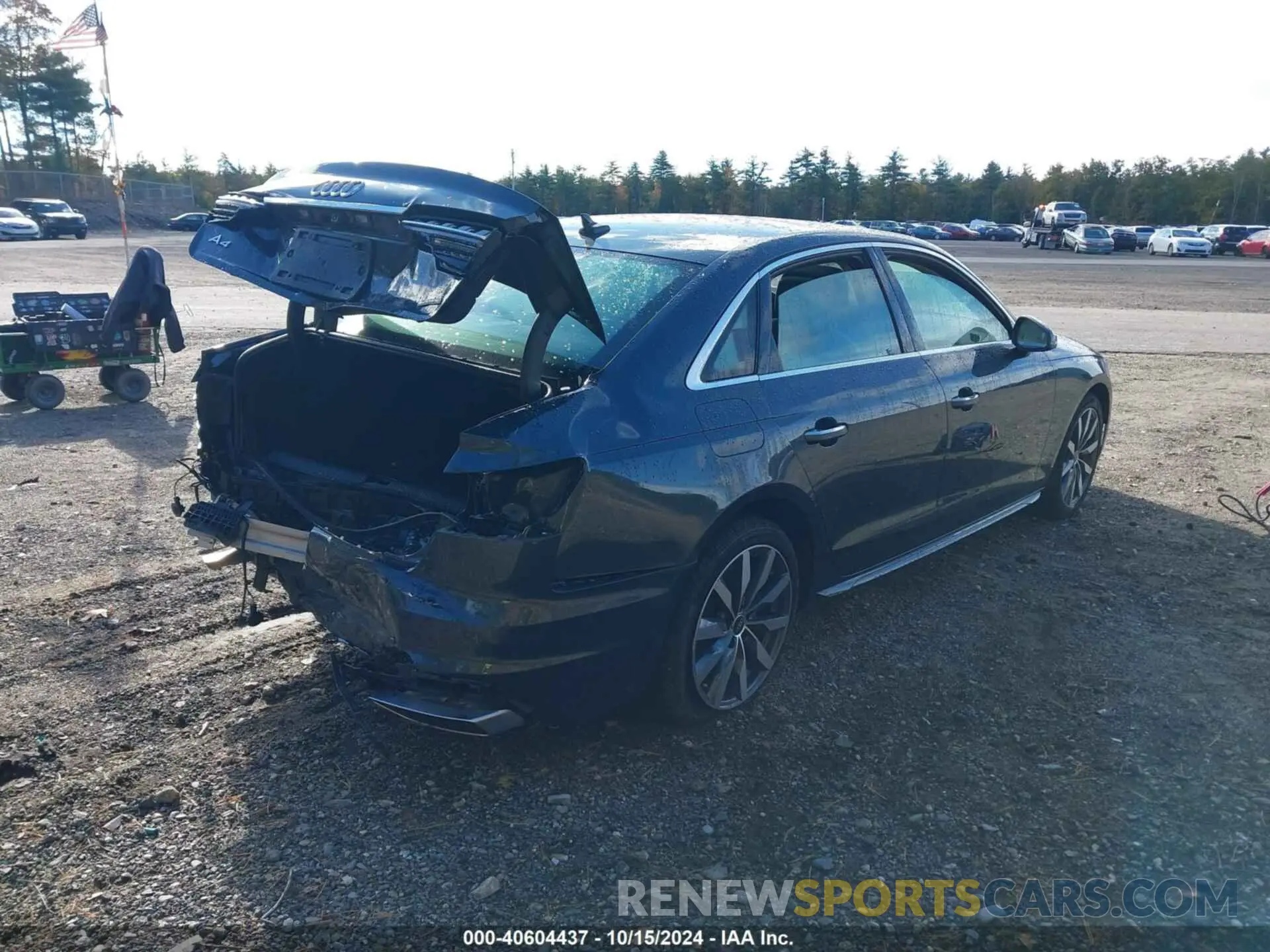 4 Photograph of a damaged car WAUABAF47PN009335 AUDI A4 2023